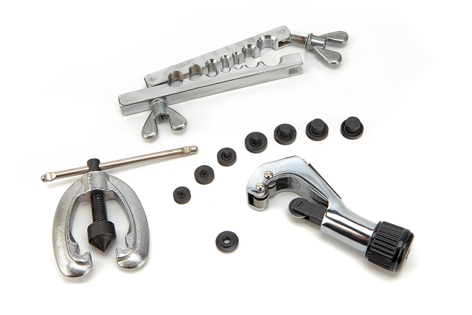 Sada na rozšírenie brzdových trubiek s rezačkou