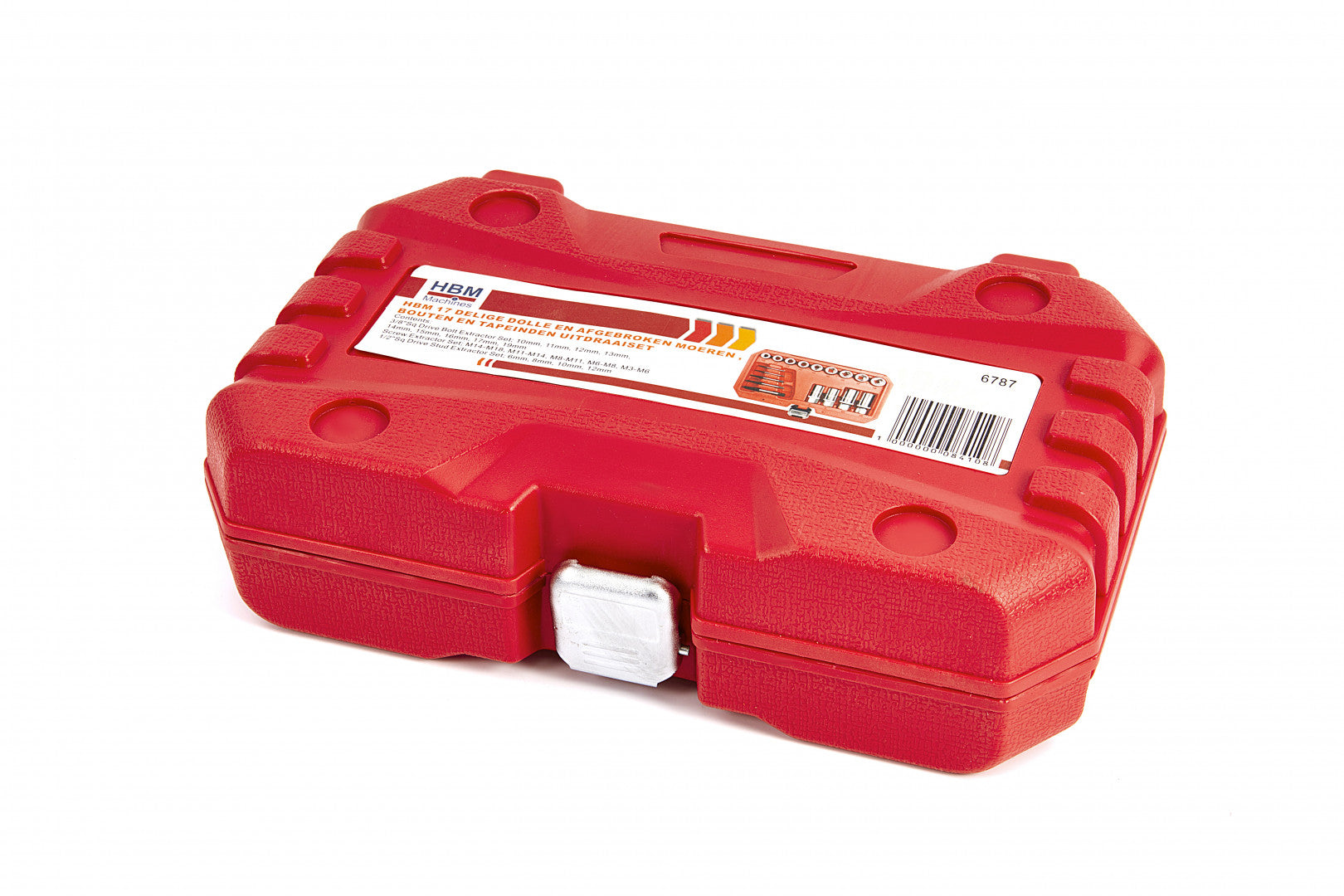 Sada sťahovákov na poškodené skrutky a čapy 17 kusov hbm