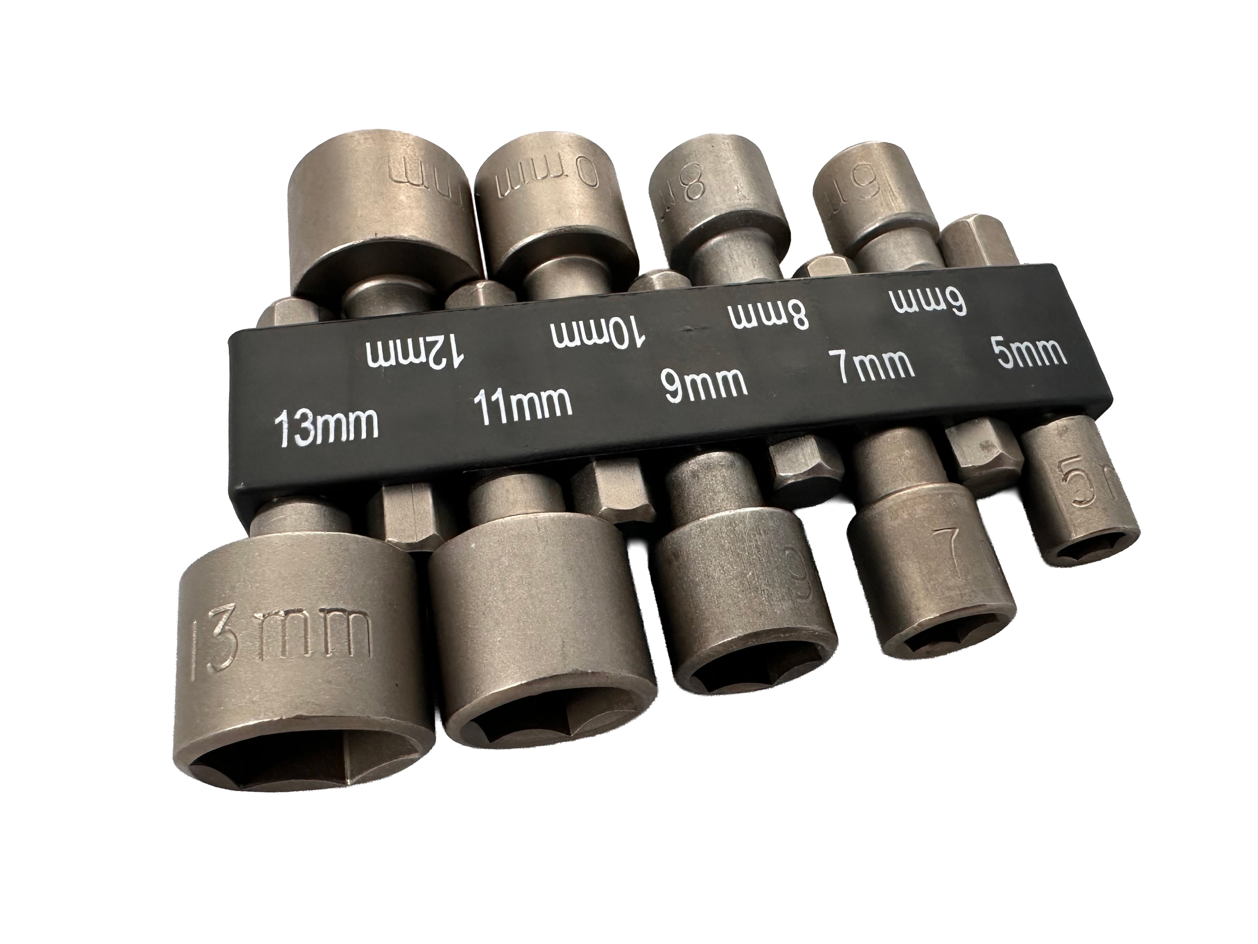 Sada nástrčných hlavíc s uchytením do vŕtačky, 5 - 13mm, Gebo Tools