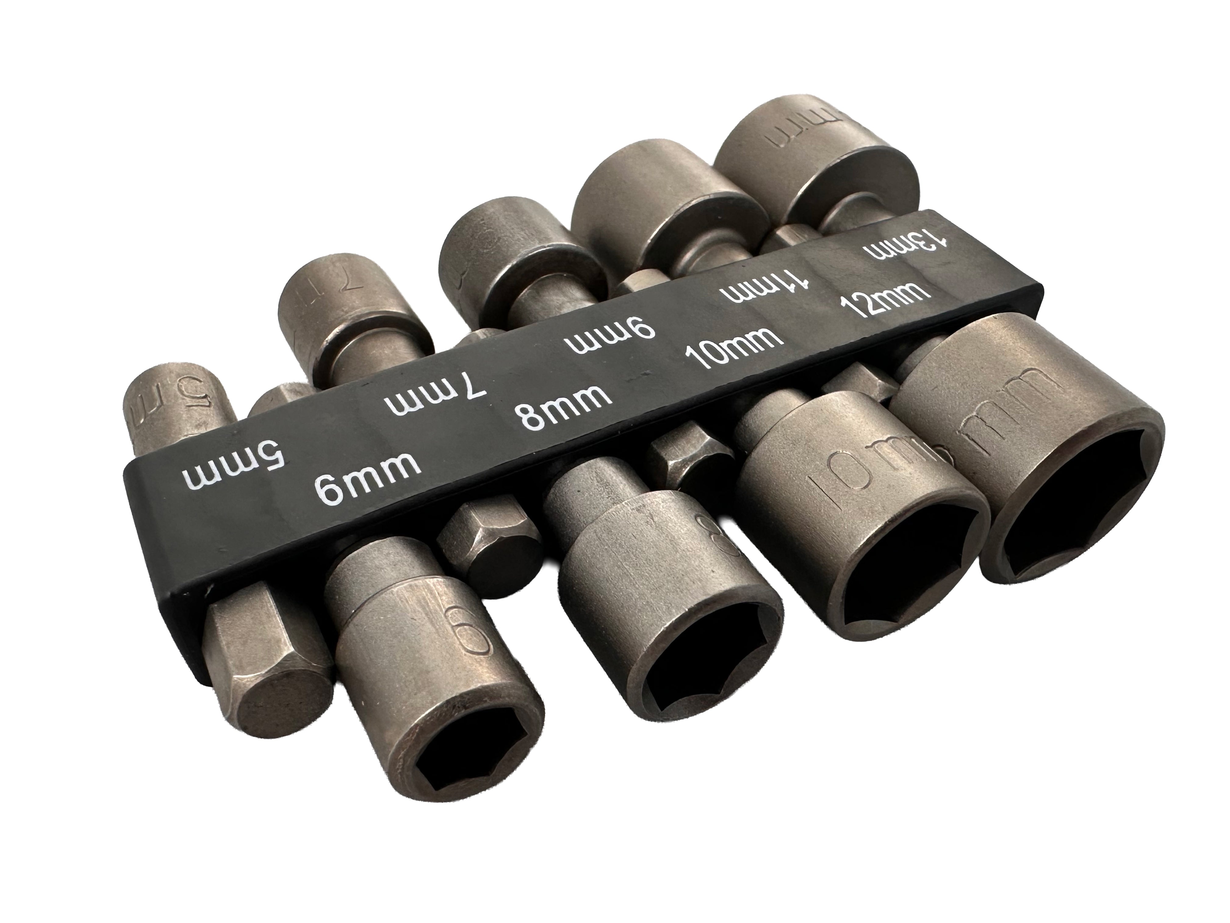 Sada nástrčných hlavíc s uchytením do vŕtačky, 5 - 13mm, Gebo Tools