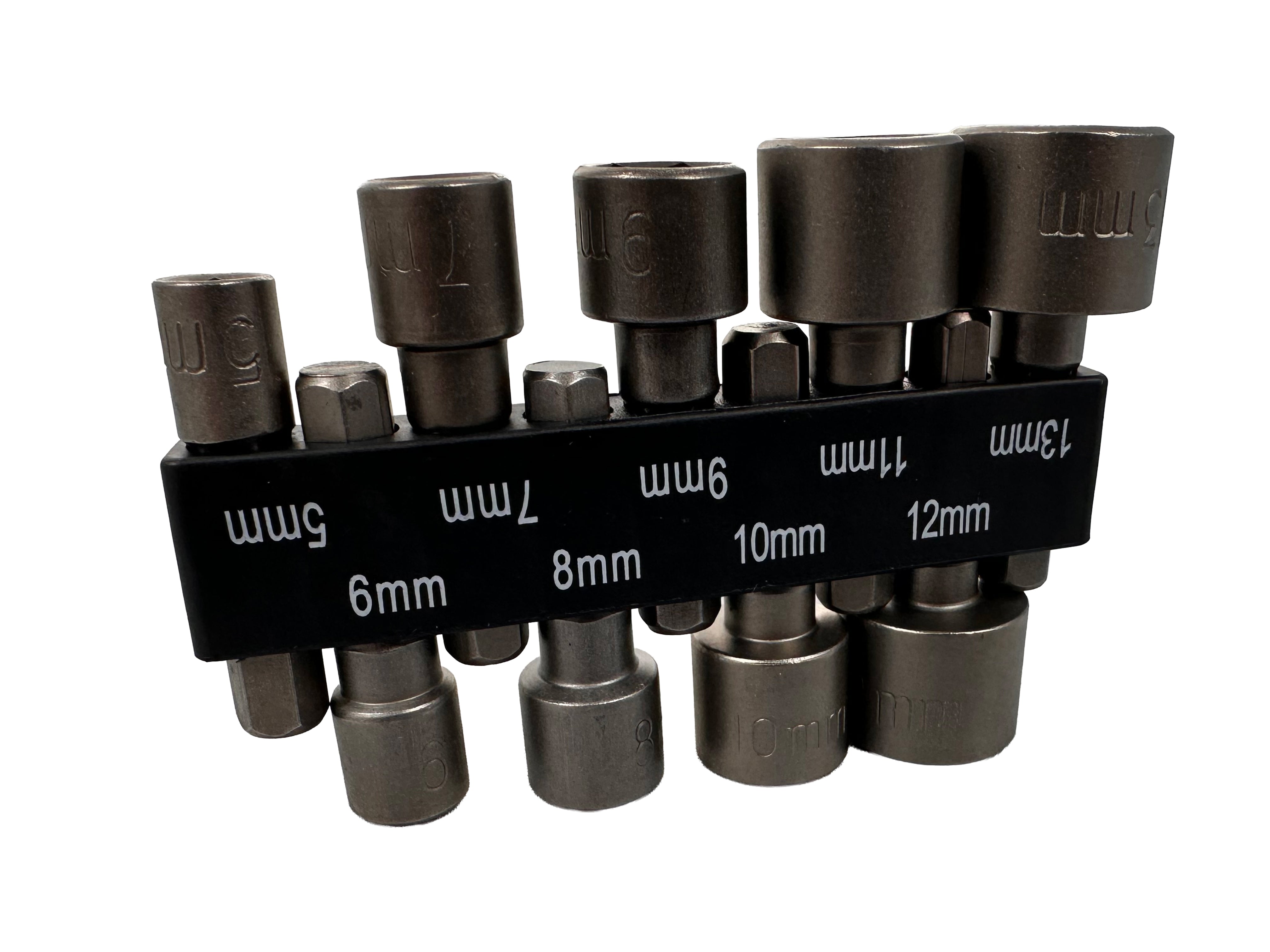 Sada nástrčných hlavíc s uchytením do vŕtačky, 5 - 13mm, Gebo Tools