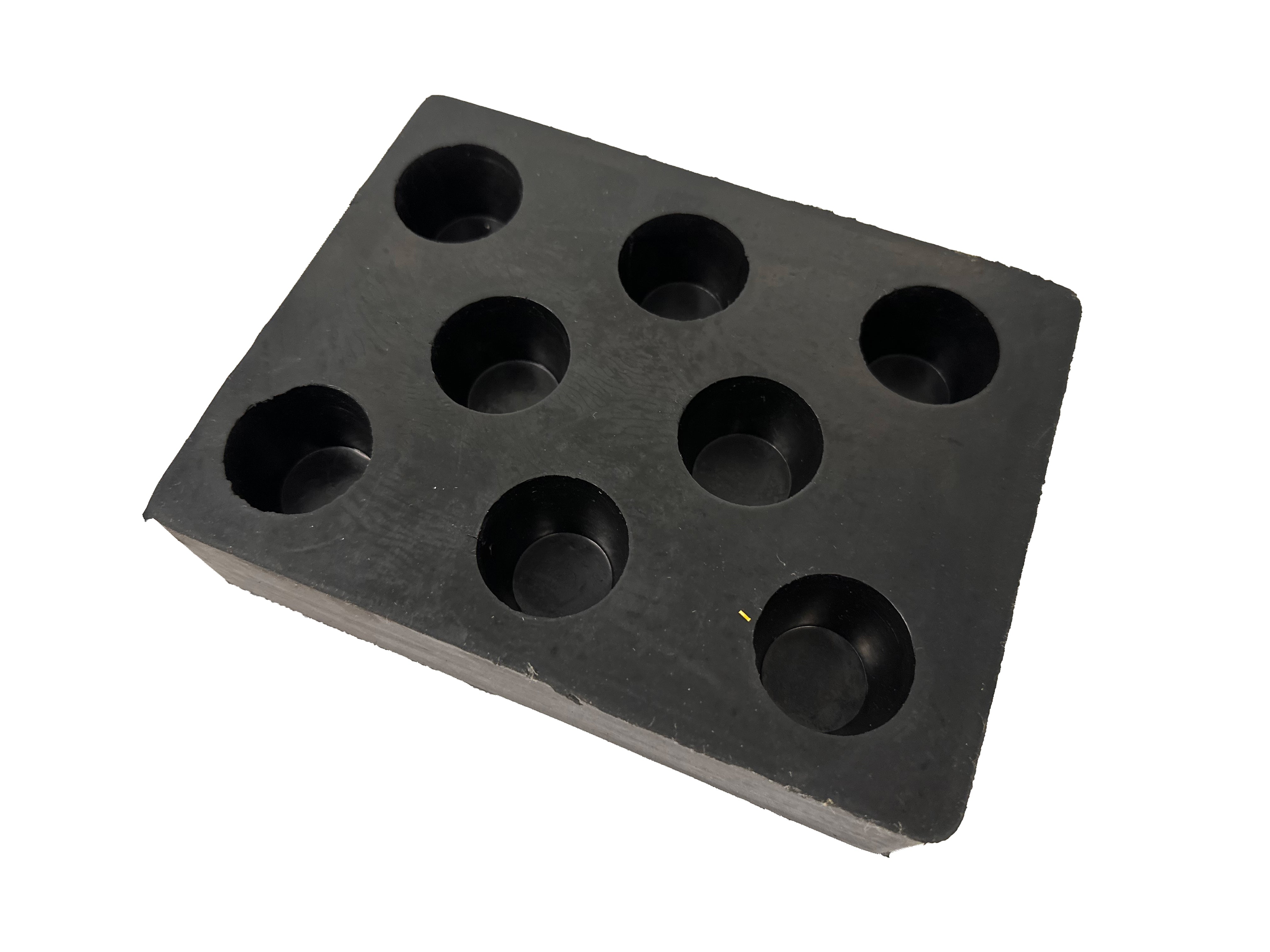 Gumová podložka pre nožnicové zdviháky, obdĺžniková 160 x 120 x 40mm, Gebo Tools