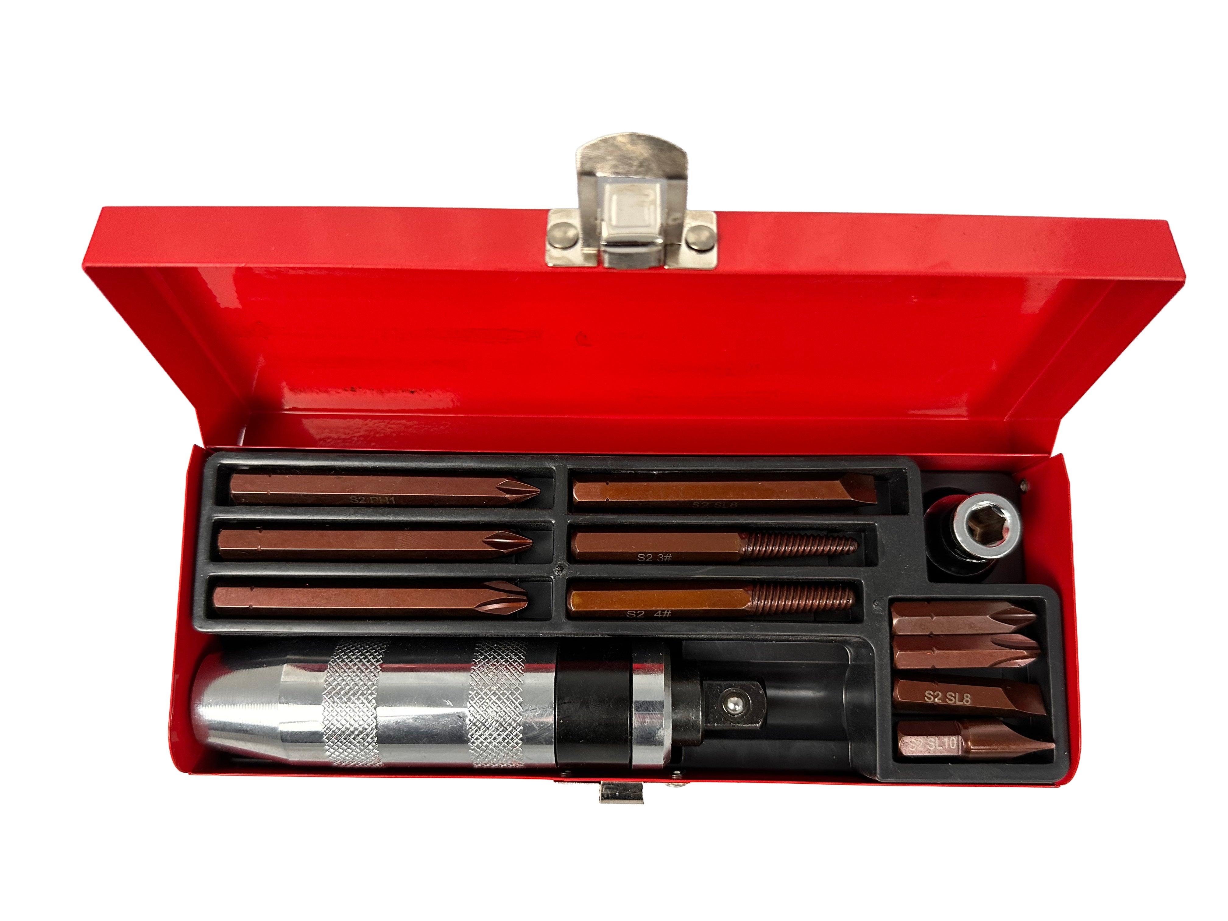 Rázový - úderový skrutkovač, sada 13ks, Gebo Tools