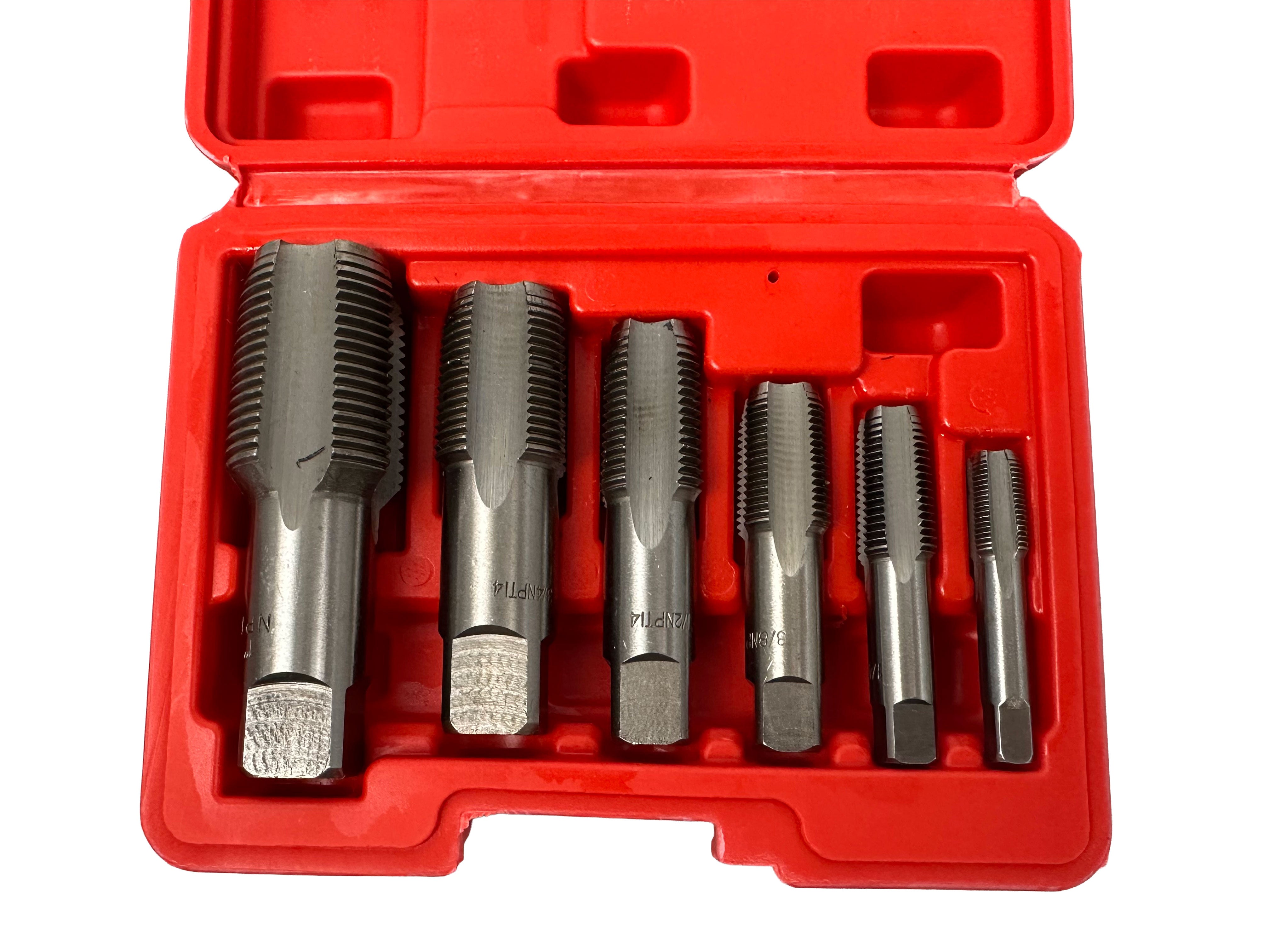 Sada závitníkov na rúry 6ks, Gebo Tools