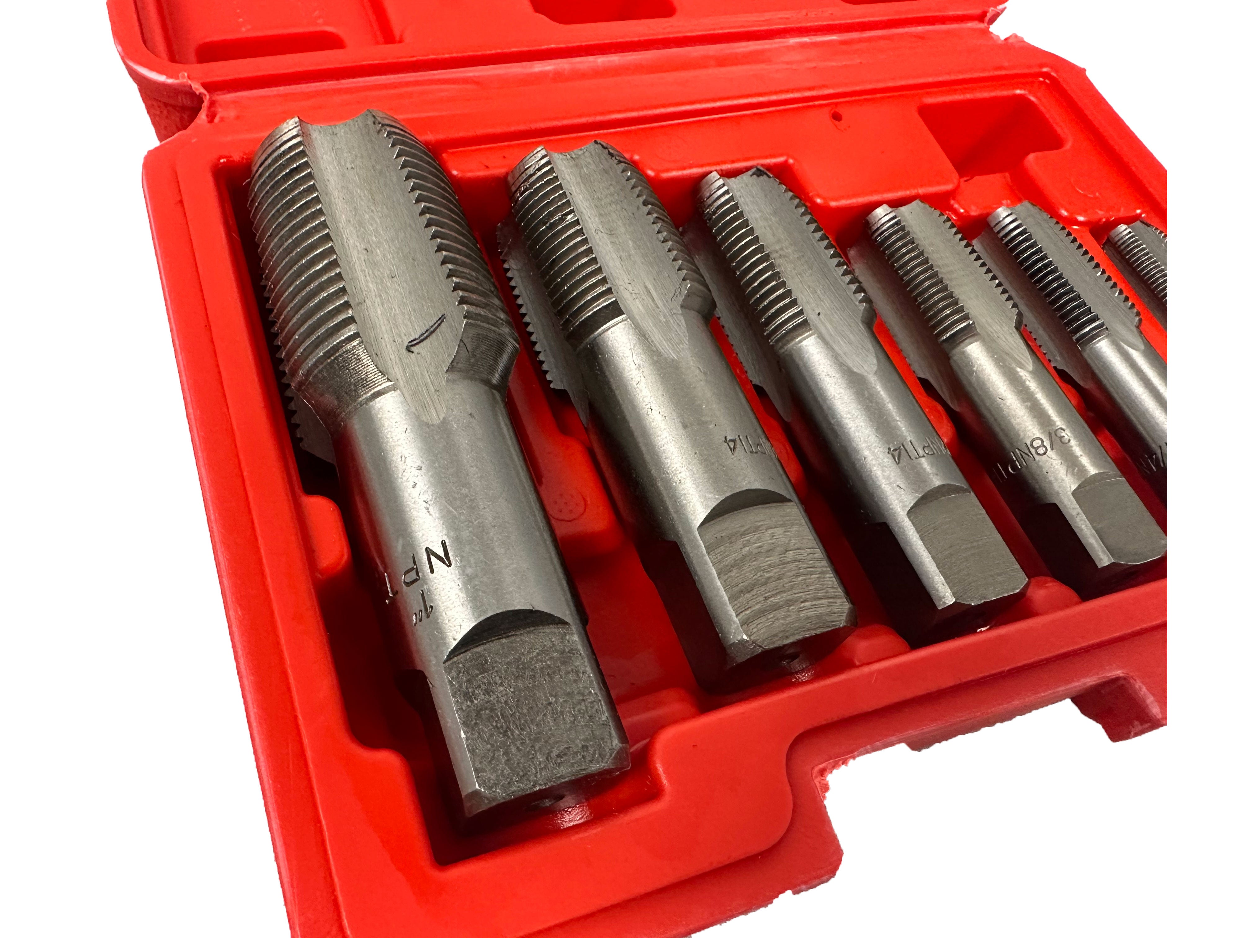 Sada závitníkov na rúry 6ks, Gebo Tools