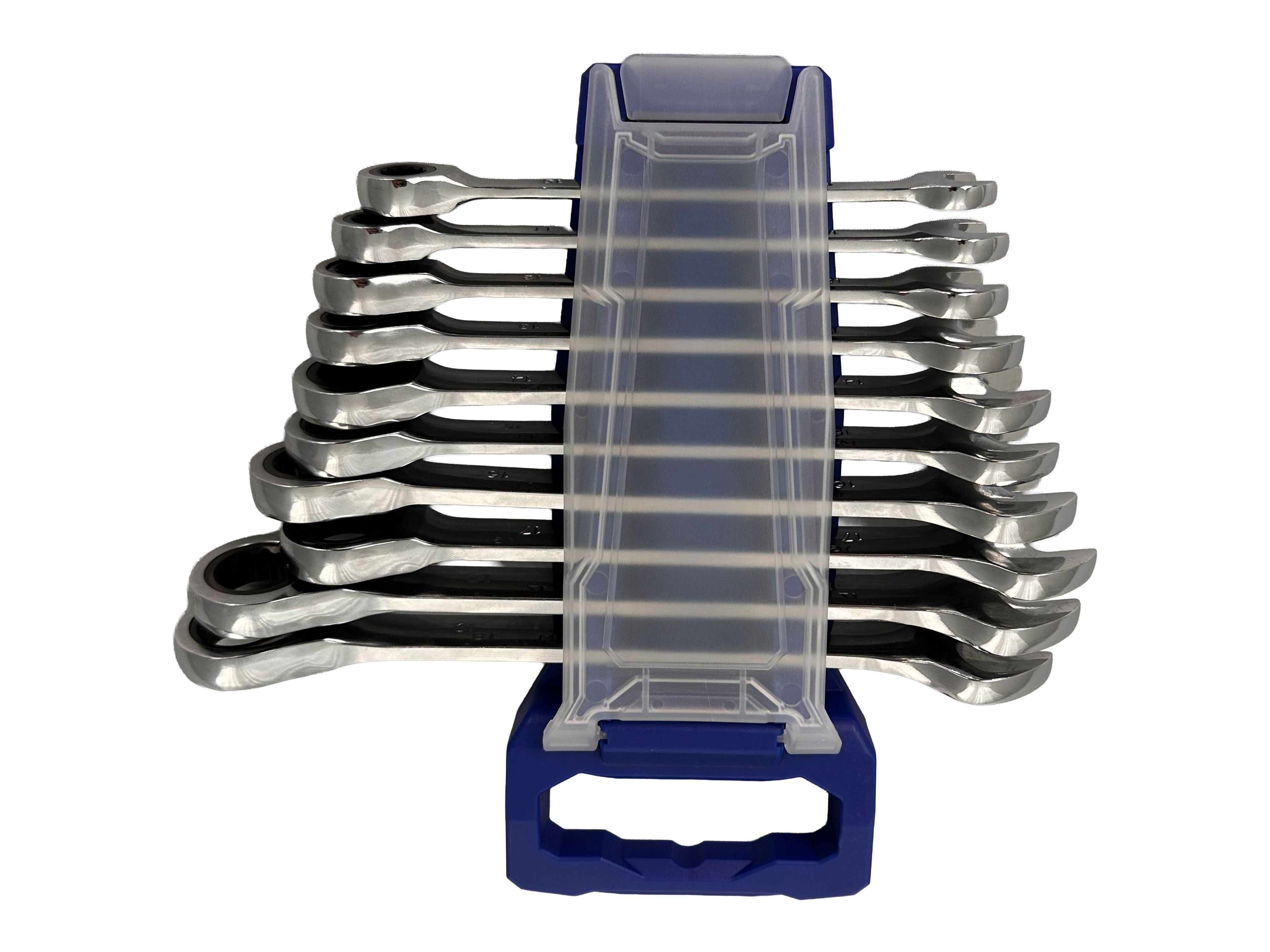 Sada extra krátkych kombinovaných kľúčov 10 - 19mm, Gebo Tools