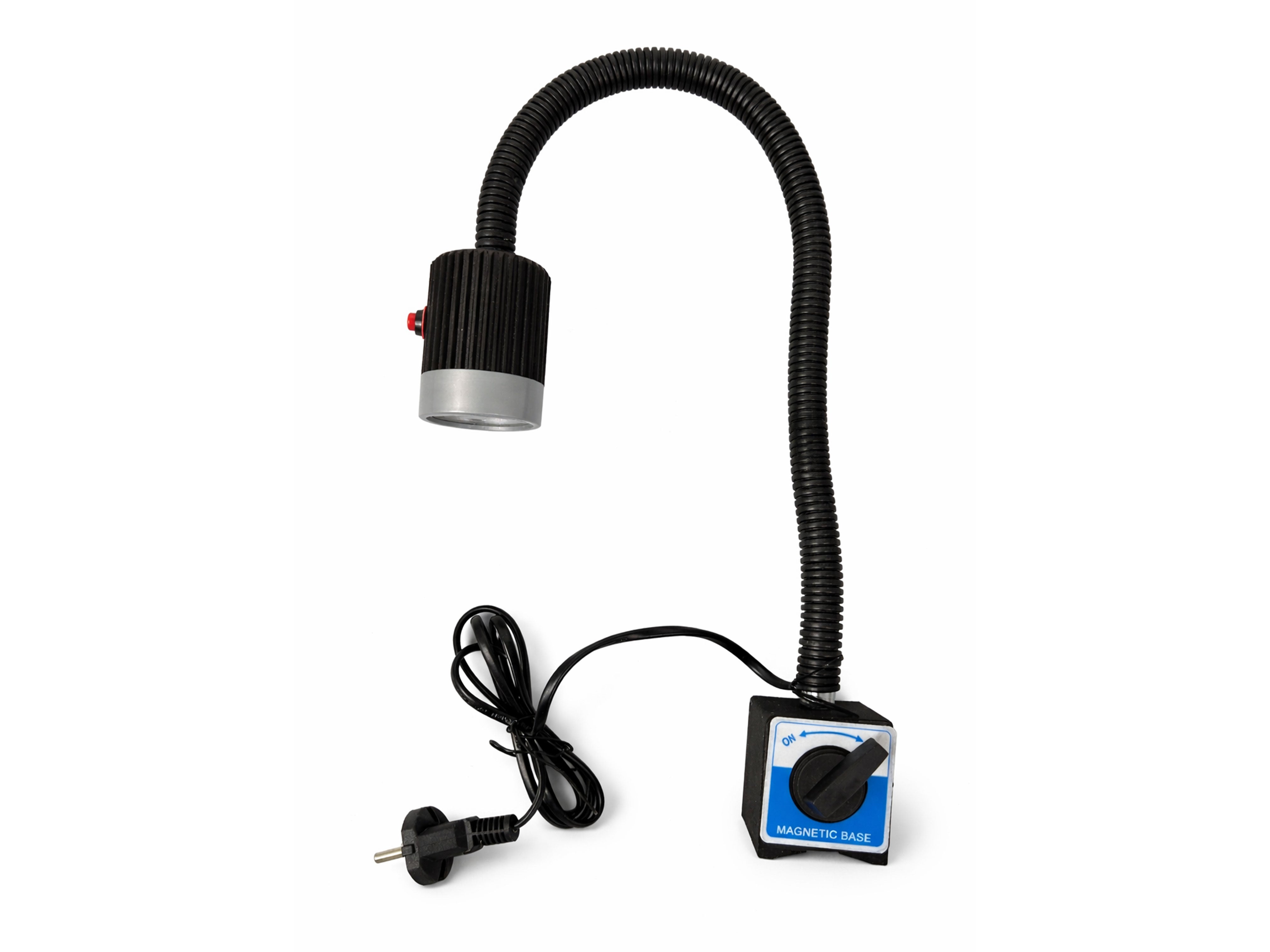 LED lampa s magnetickou základňou 3W, 230V, Gebo Tools