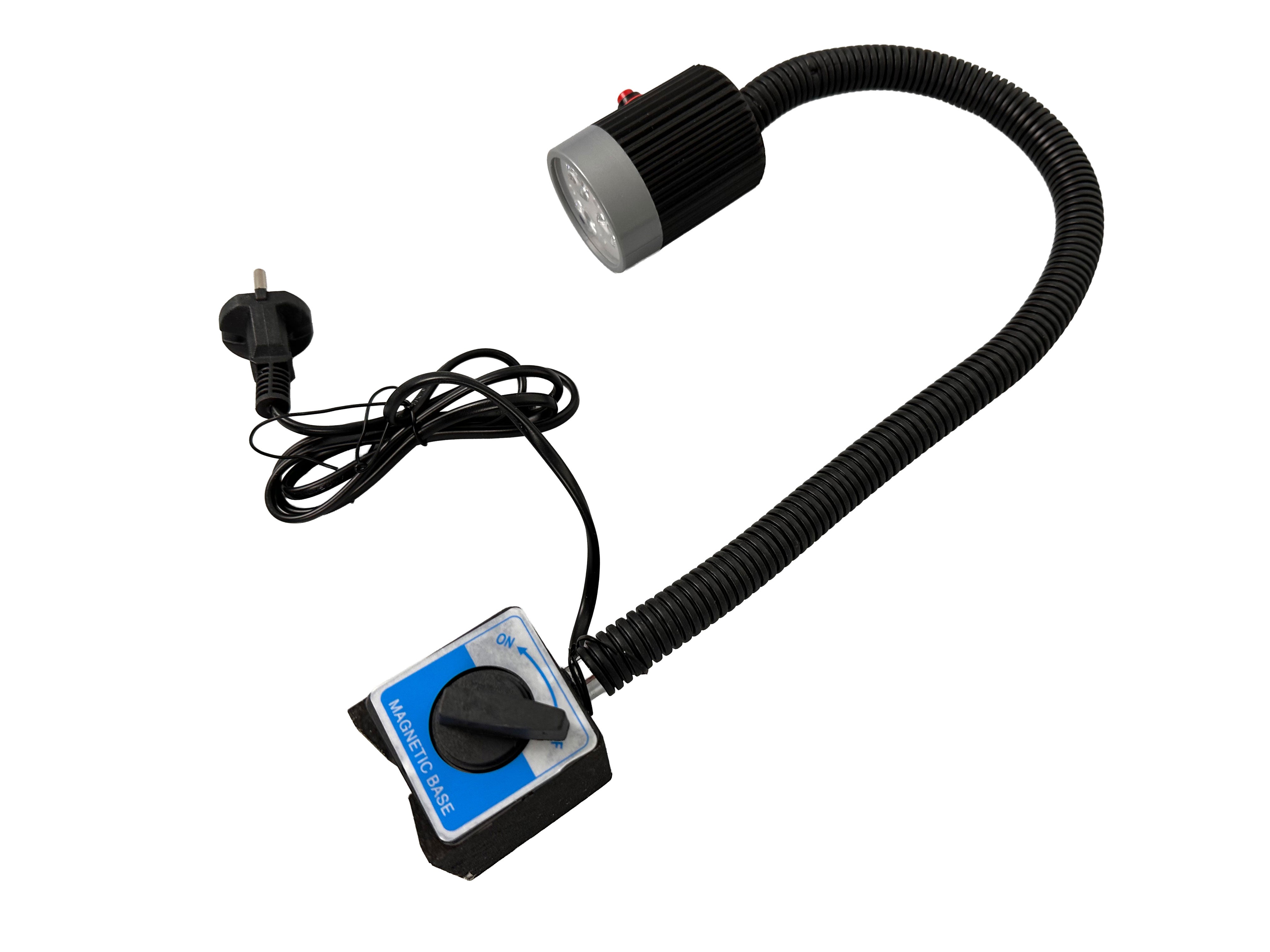 LED lampa s magnetickou základňou 3W, 230V, Gebo Tools