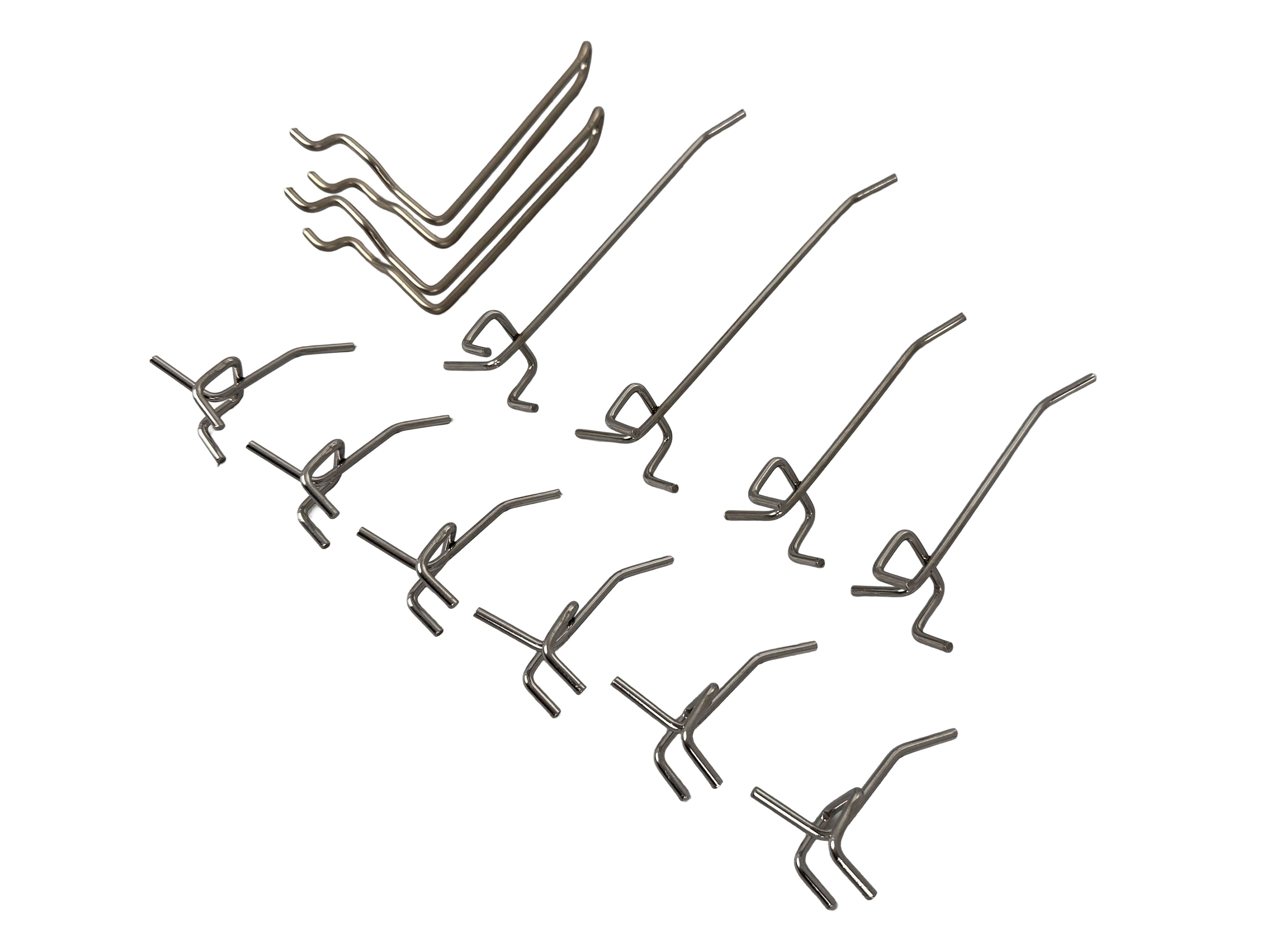 Sada 12ks držiakov náradia na panel Gebo Tools