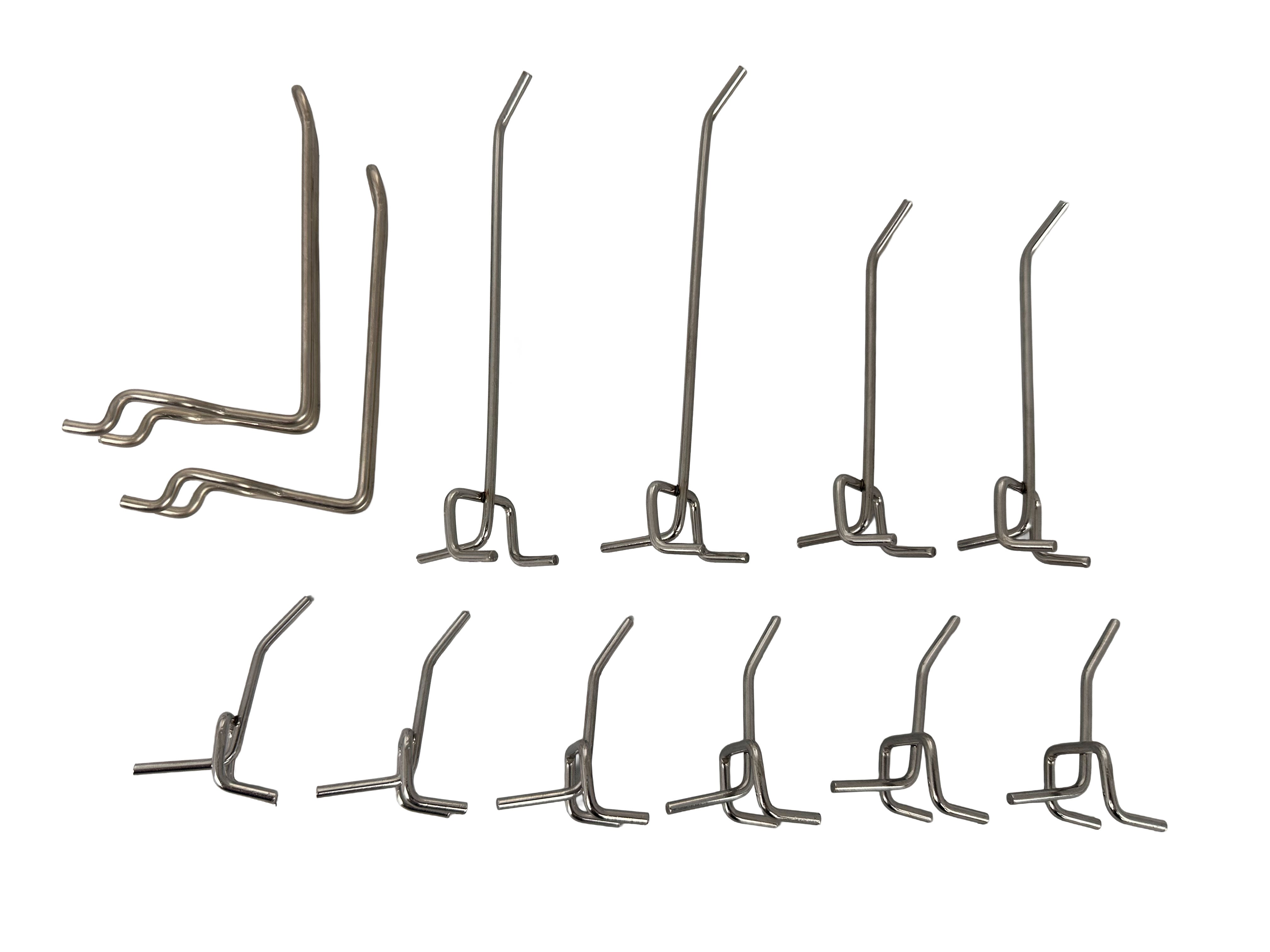 Sada 12ks držiakov náradia na panel Gebo Tools