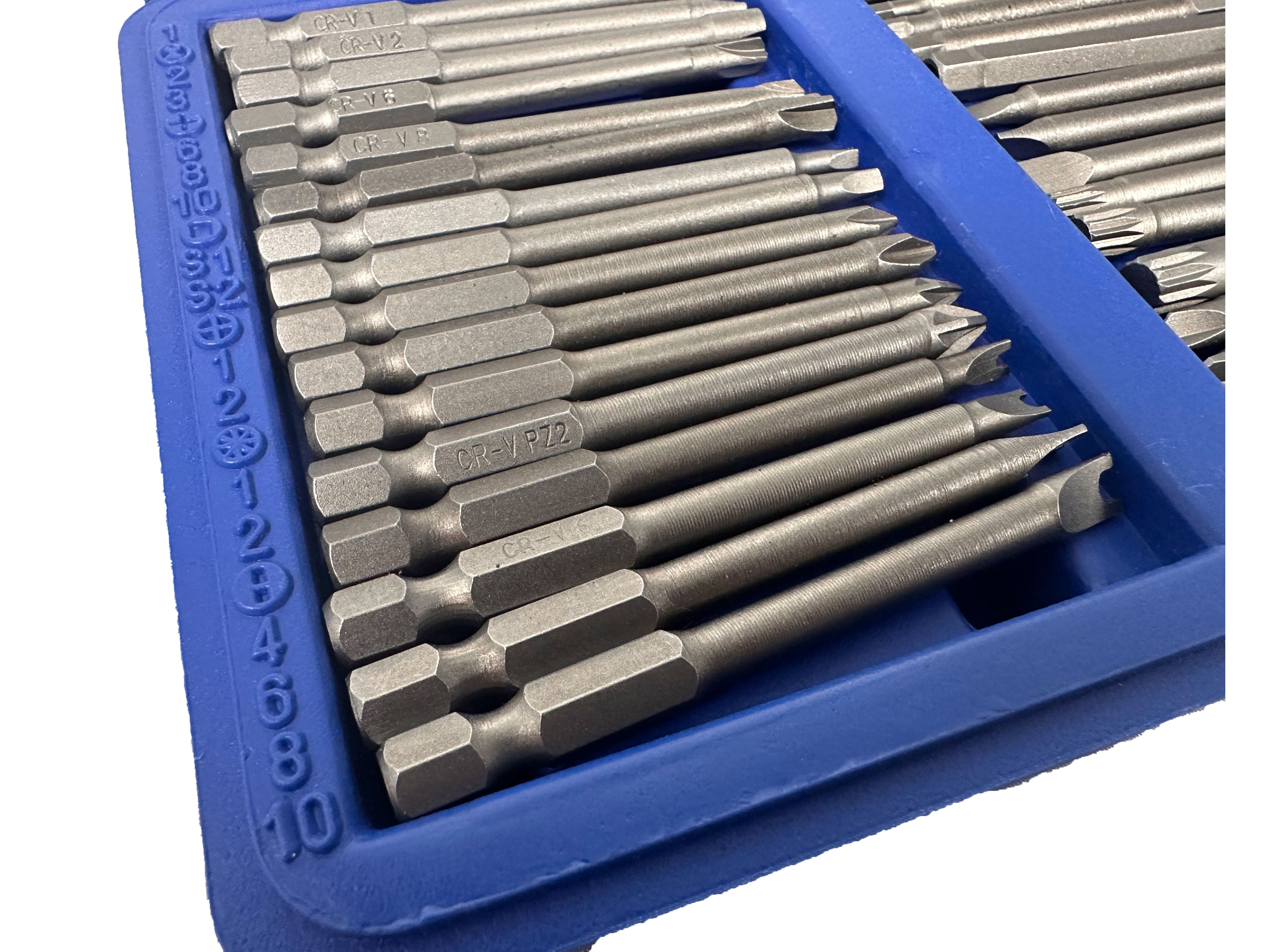 Sada 50ks dlhých bitov do vŕtačky Gebo Tools