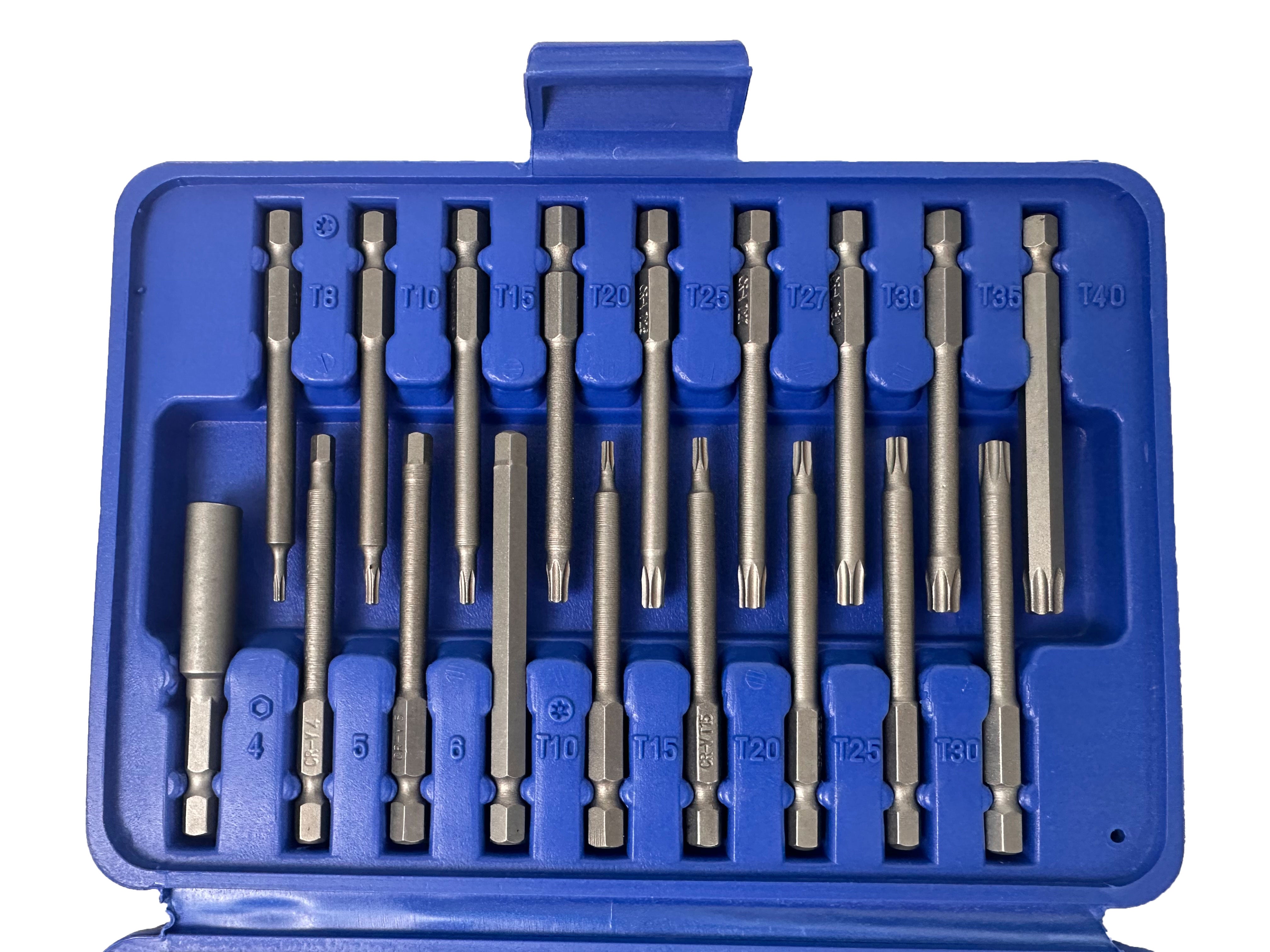 Sada 50ks dlhých bitov do vŕtačky Gebo Tools