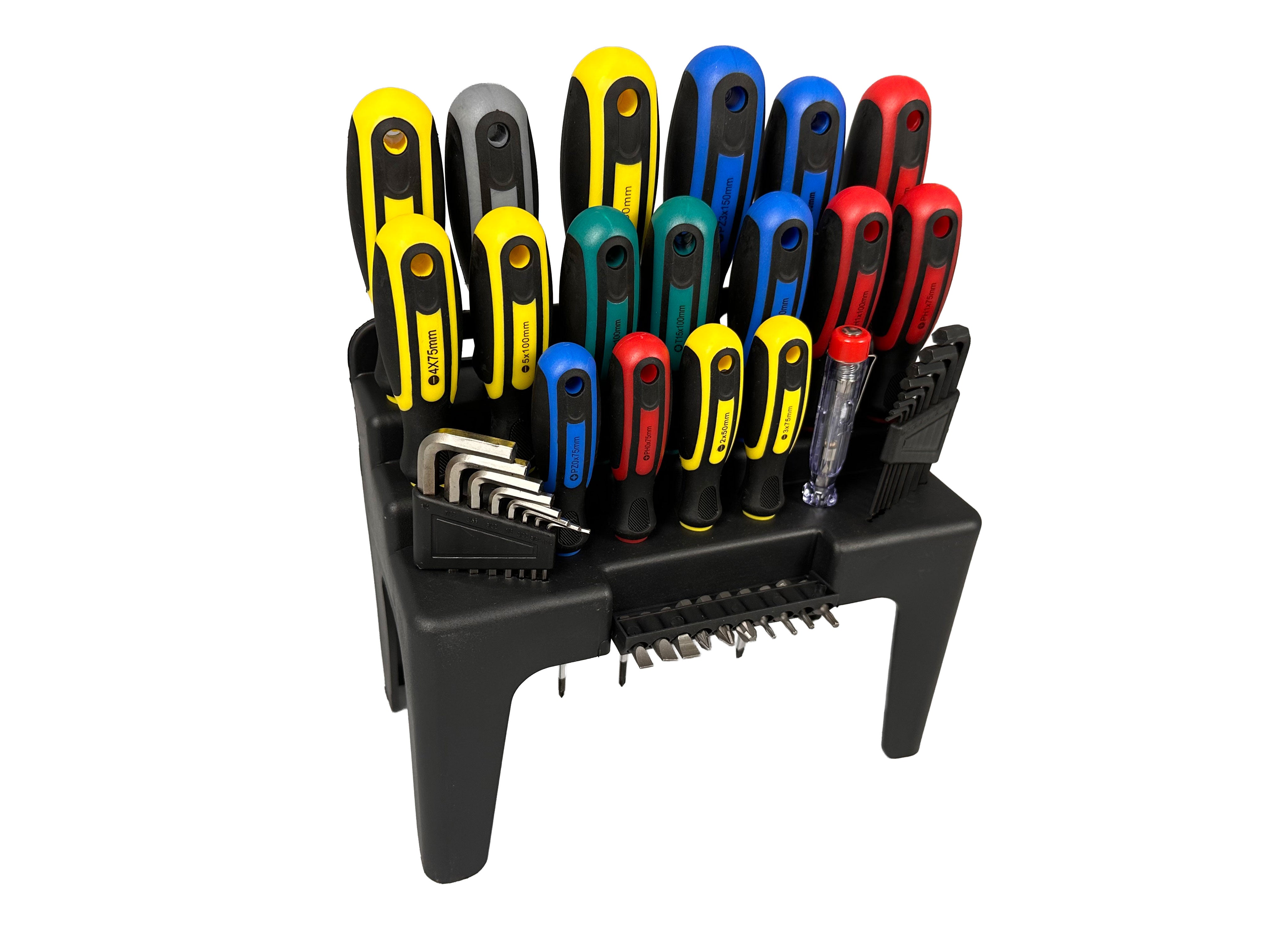 Sada 44 skrutkovačov torx imbus hviezdica Gebo Tools