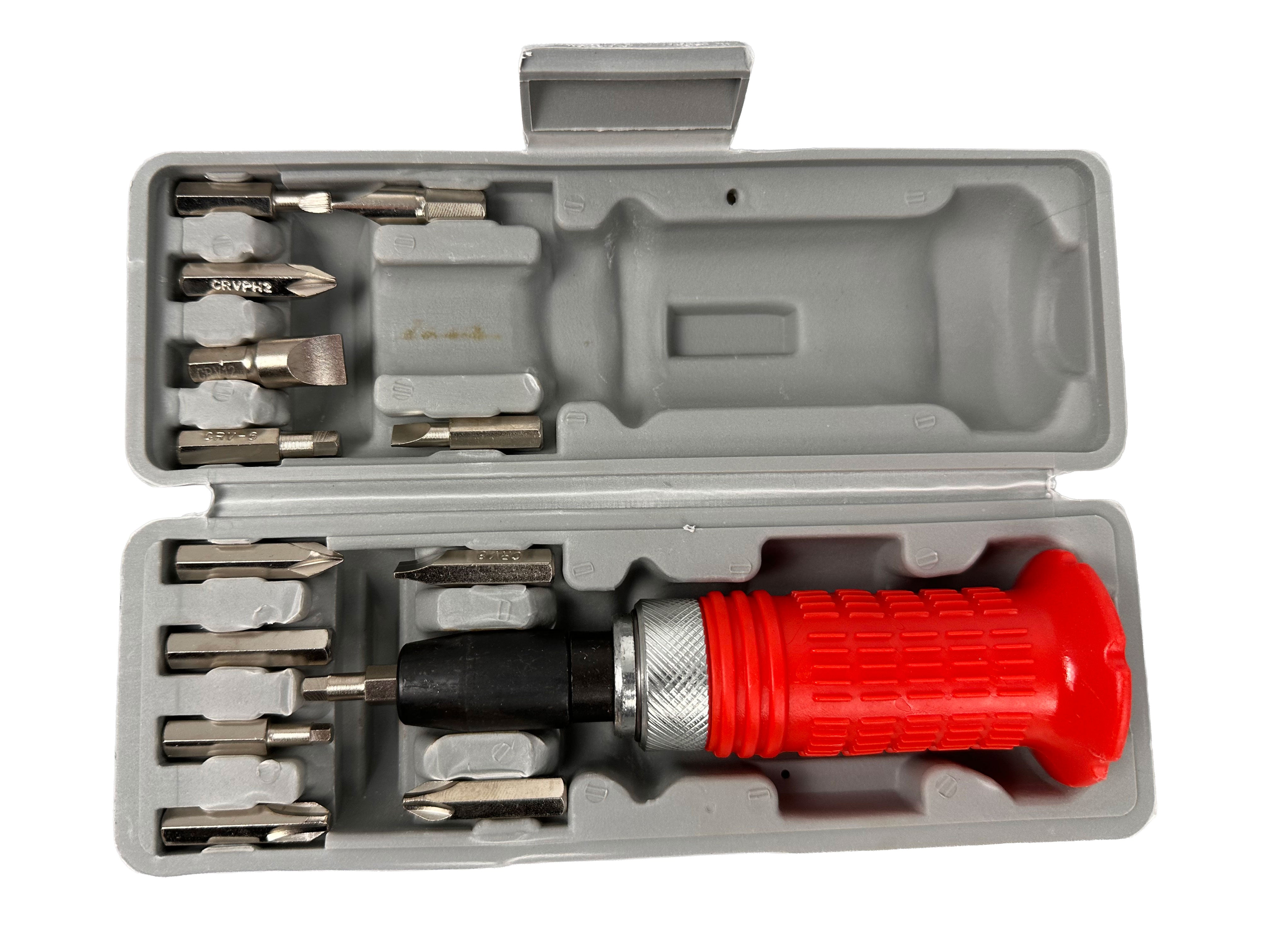 Rázový skrutkovač 14ks Gebo Tools