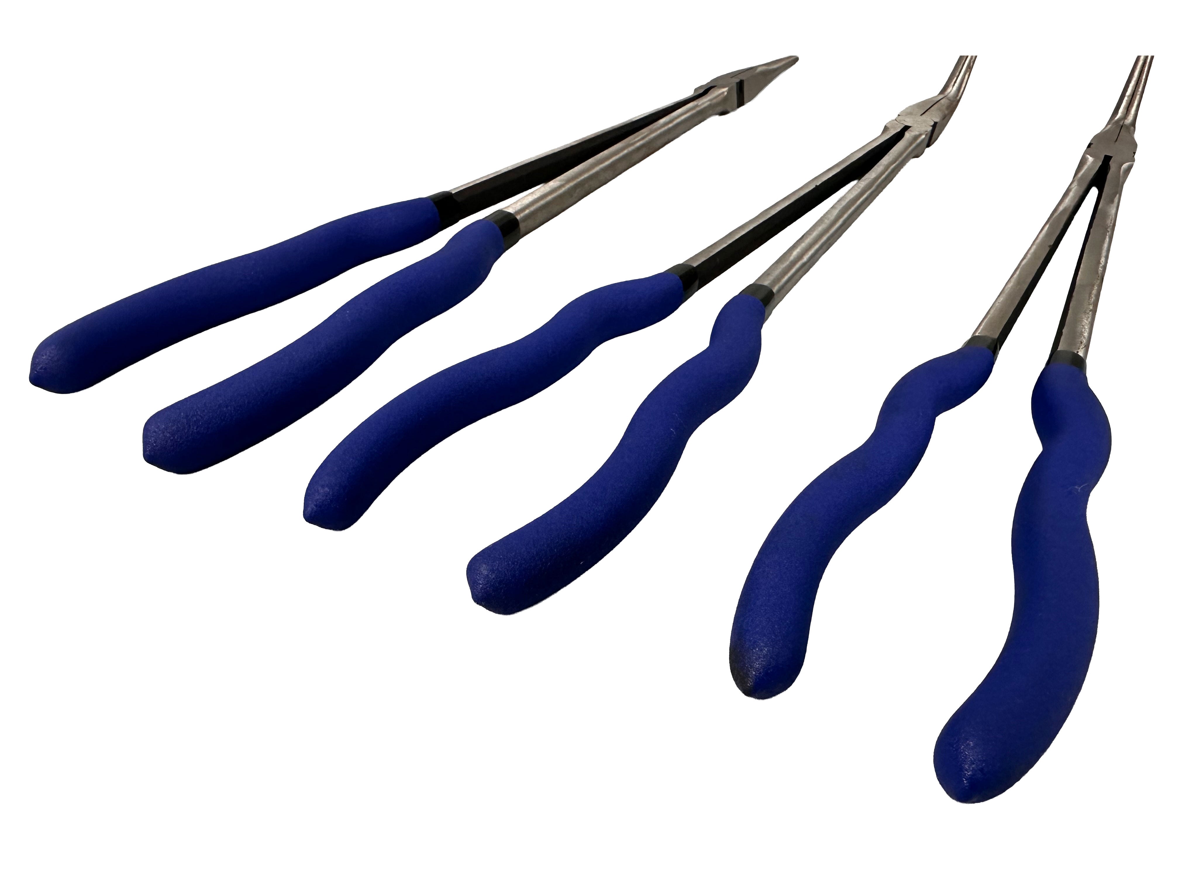 Sada extra dlhých klieští 3ks 400mm Gebo Tools