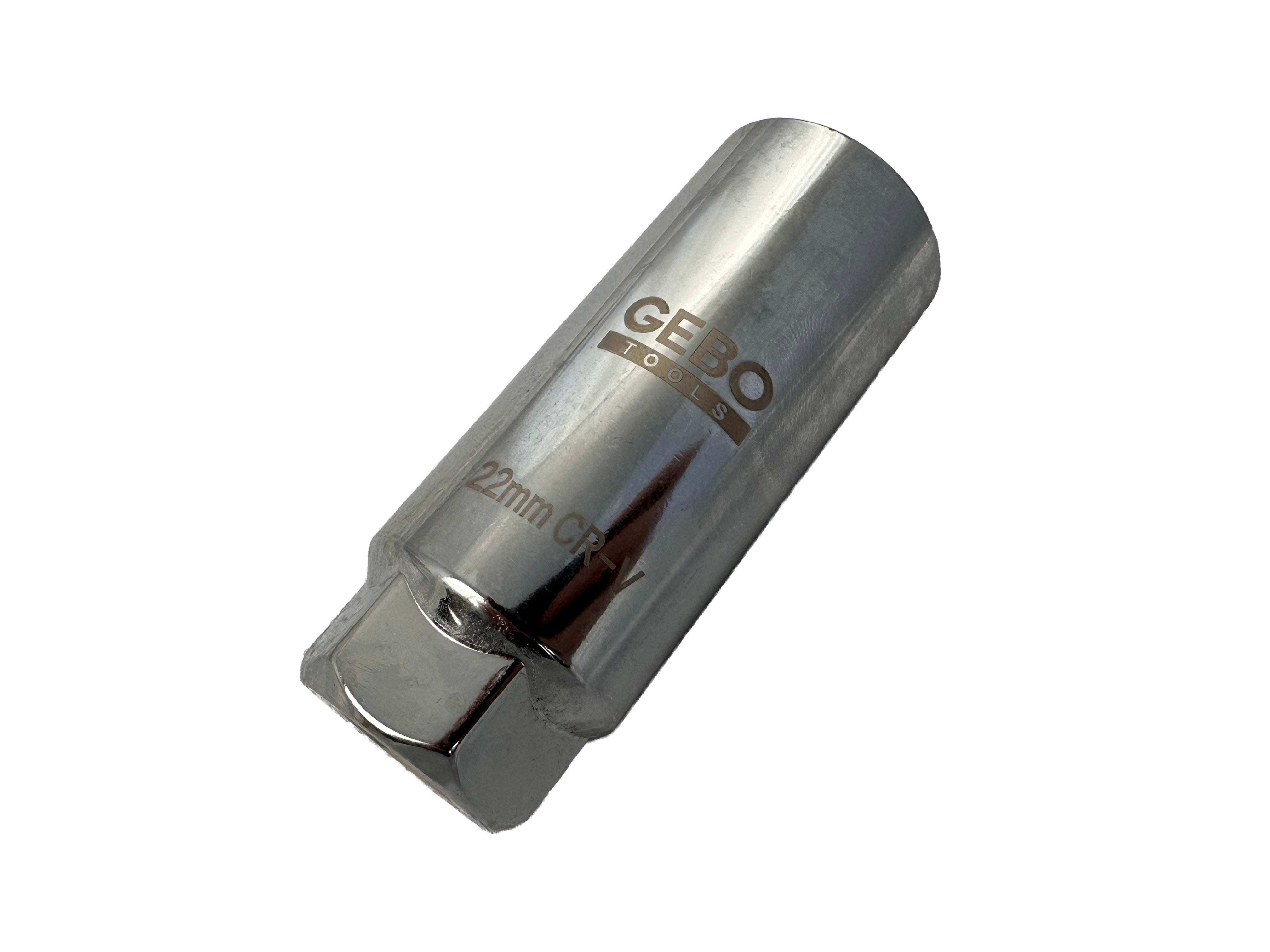 Hlavica - kľúč na lambda sondu 3/8'', 22mm, s drážkou 8mm, Gebo Tools