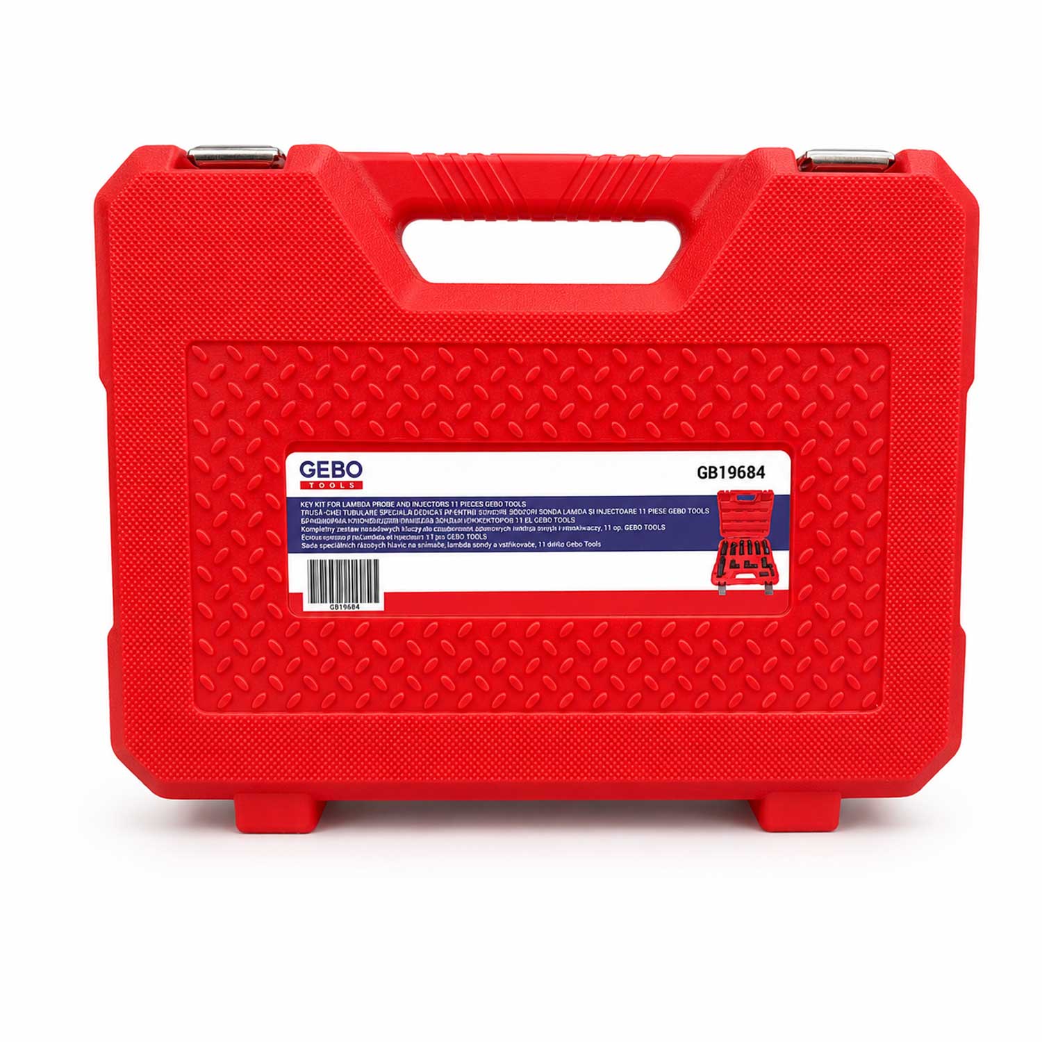 Hlavica - kľúč na lambda sondu a vstrekovače, sada 11ks Gebo Tools