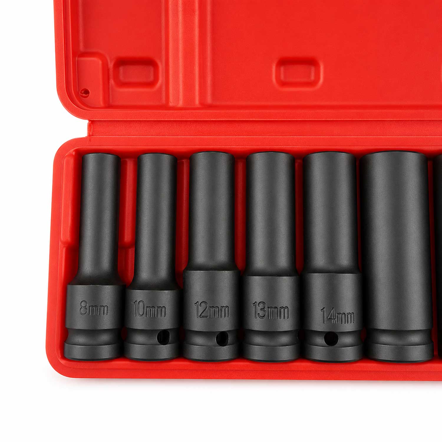 Sada rázových hlavíc 1/2'', E8 - E24, 10ks Gebo Tools