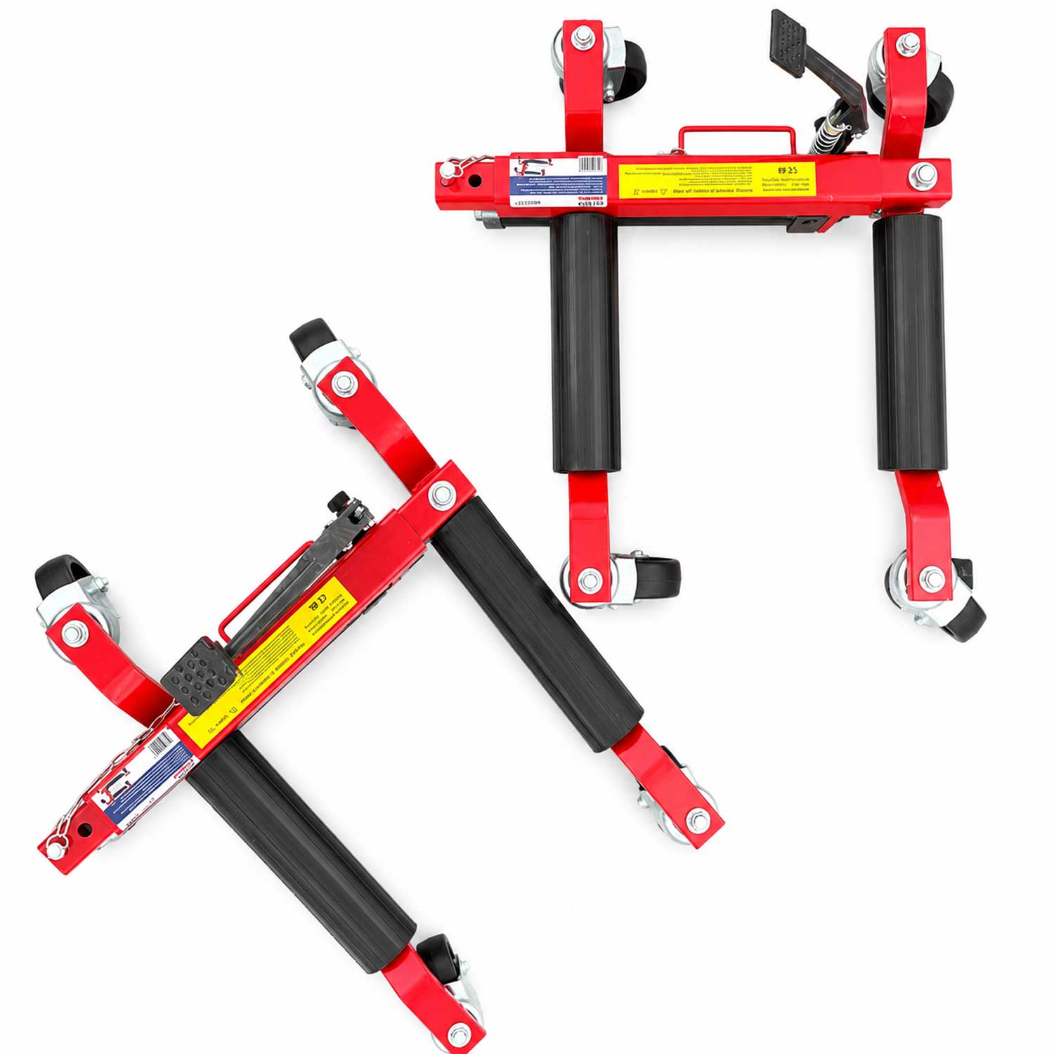 Hydraulický zdvihák - manipulačný vozík na presun poškodených vozidiel 680kg Gebo Tools