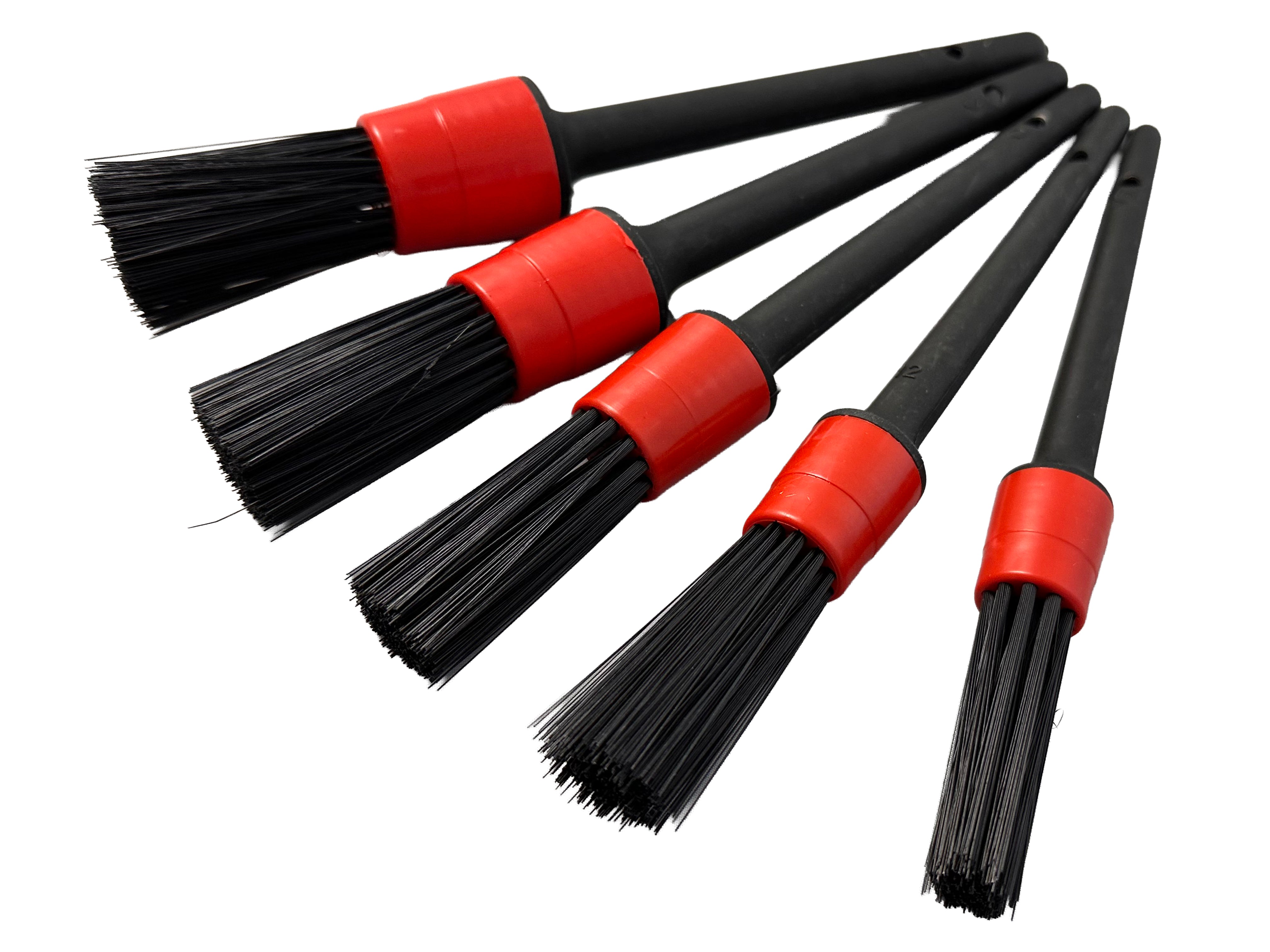 Sada kefiek na detailing - čistenie interiéru auta, 5ks Gebo Tools