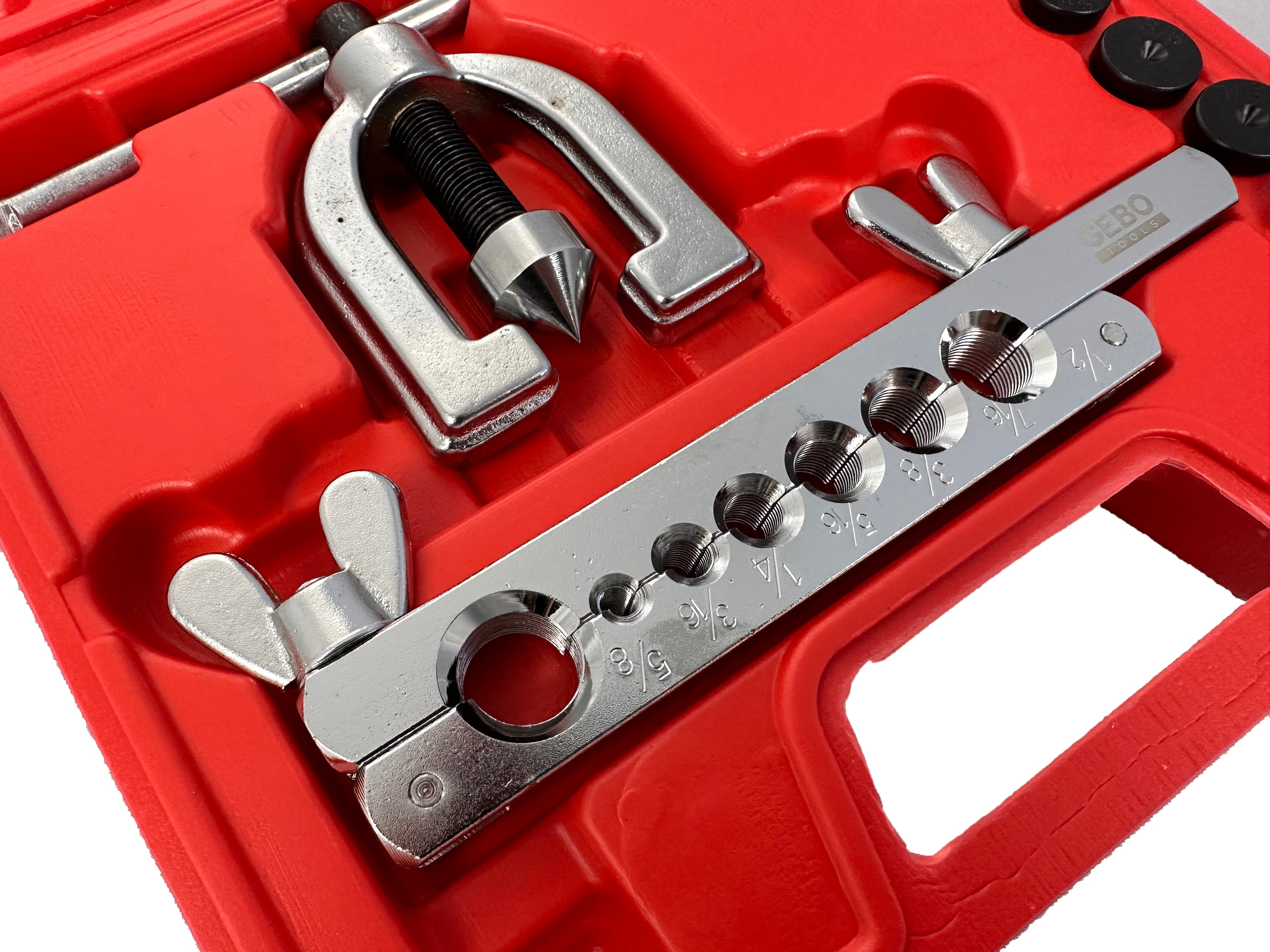 Pertlovacia sada na brzdové trubky Gebo Tools