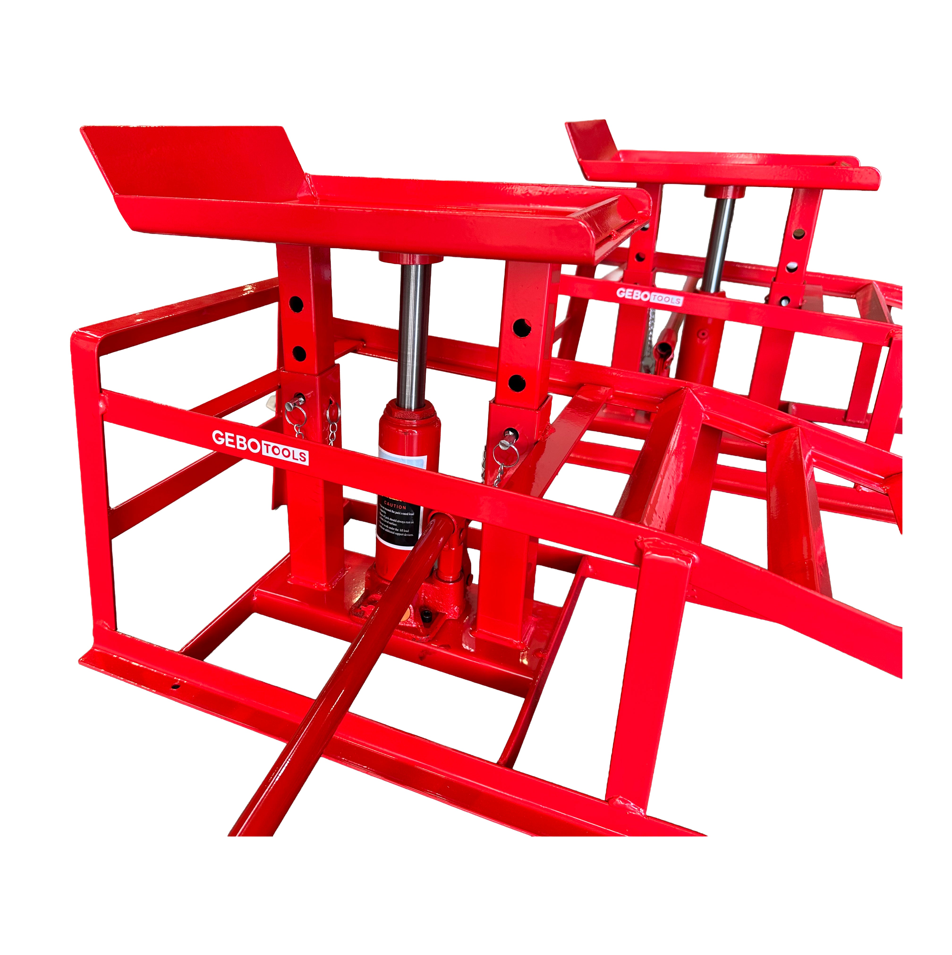 Nájazdové rampy s hydraulickým zdvihom, 2t, Gebo Tools