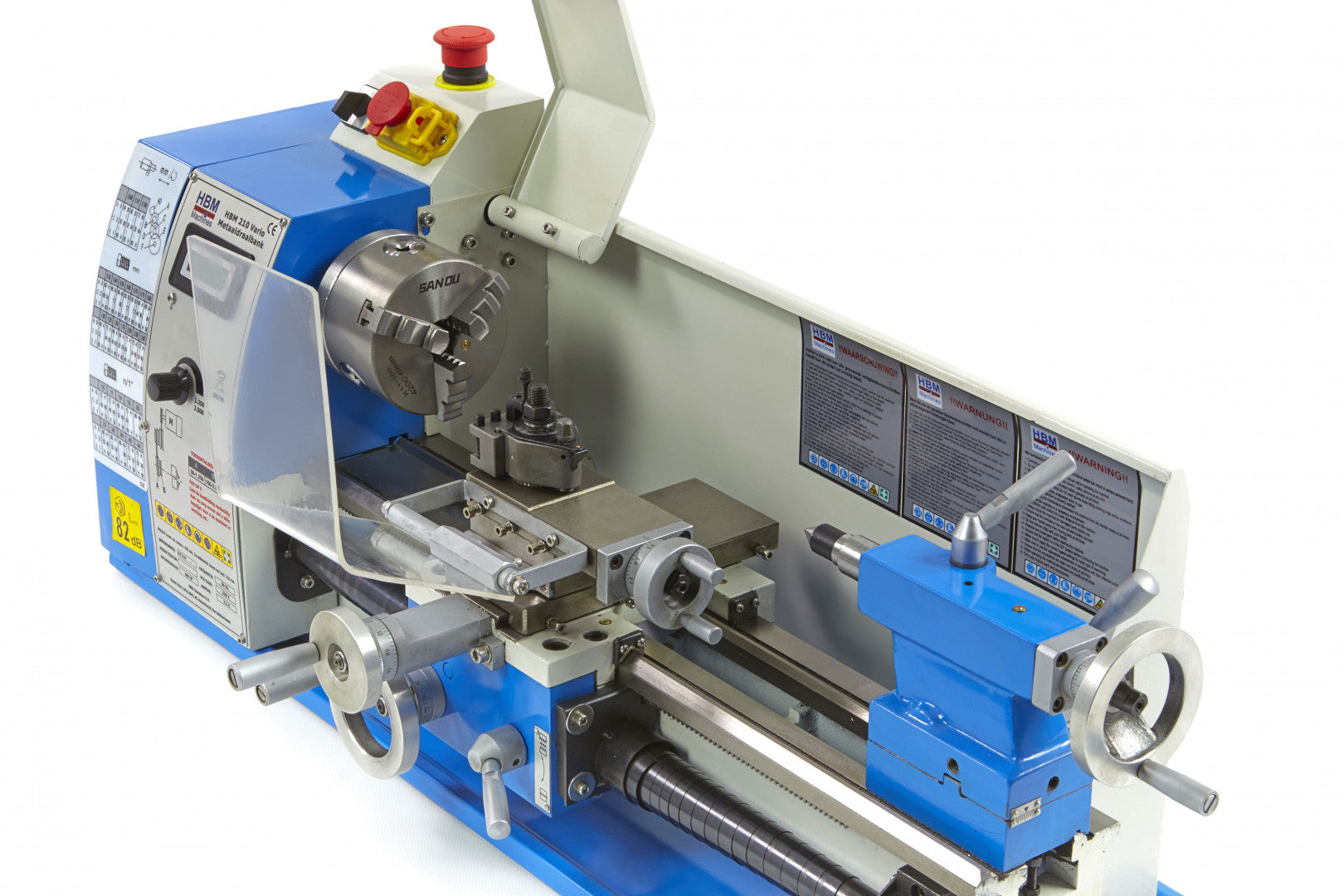 Variabilný kovový sústruh so systémom rýchlej výmeny držiakov 210 a0