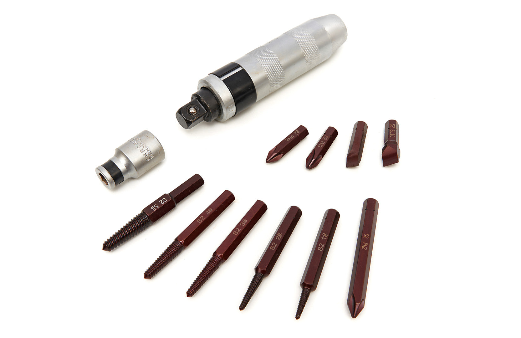 Sada rázového skrutkovača