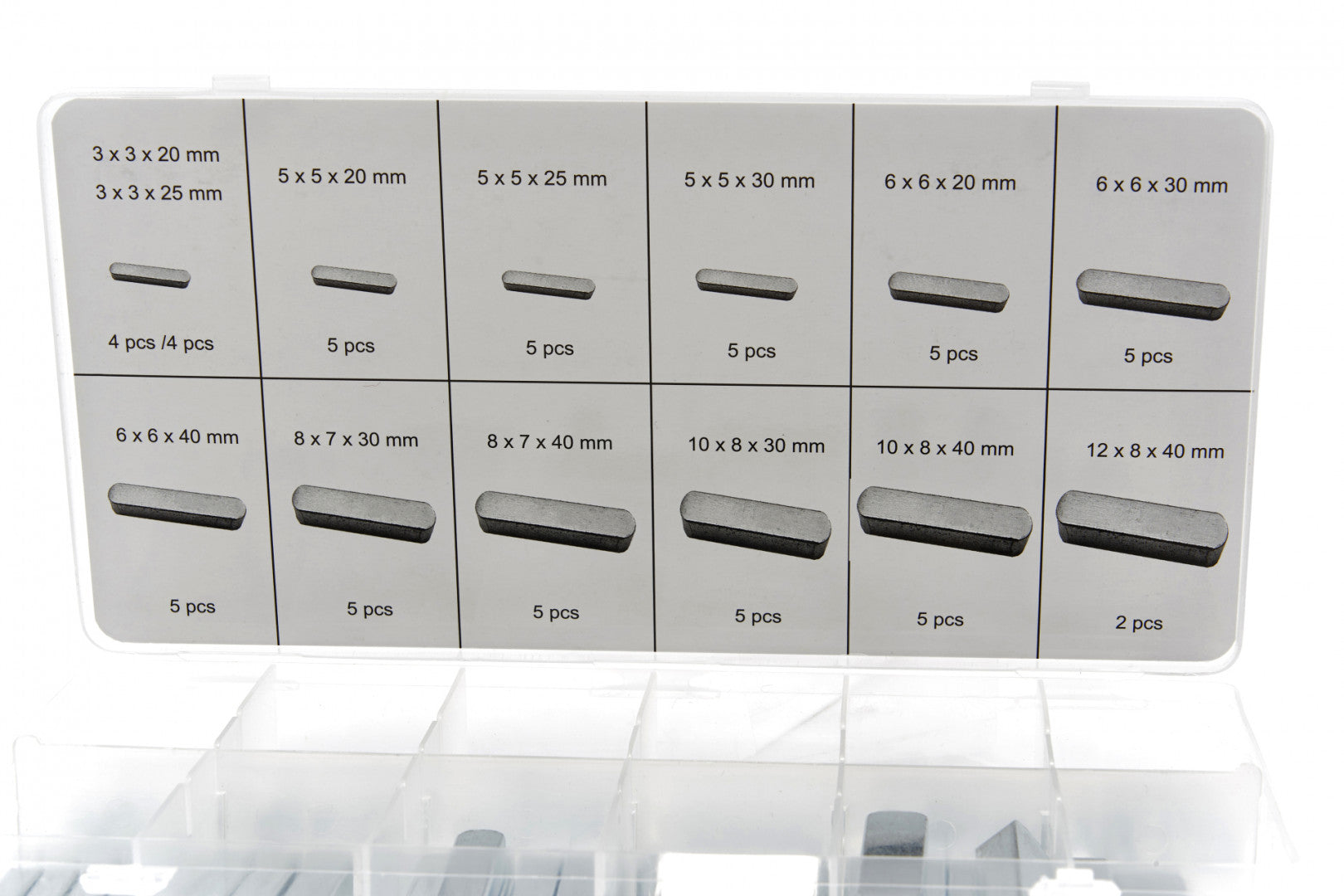 Sada presných klinov 60 kusov