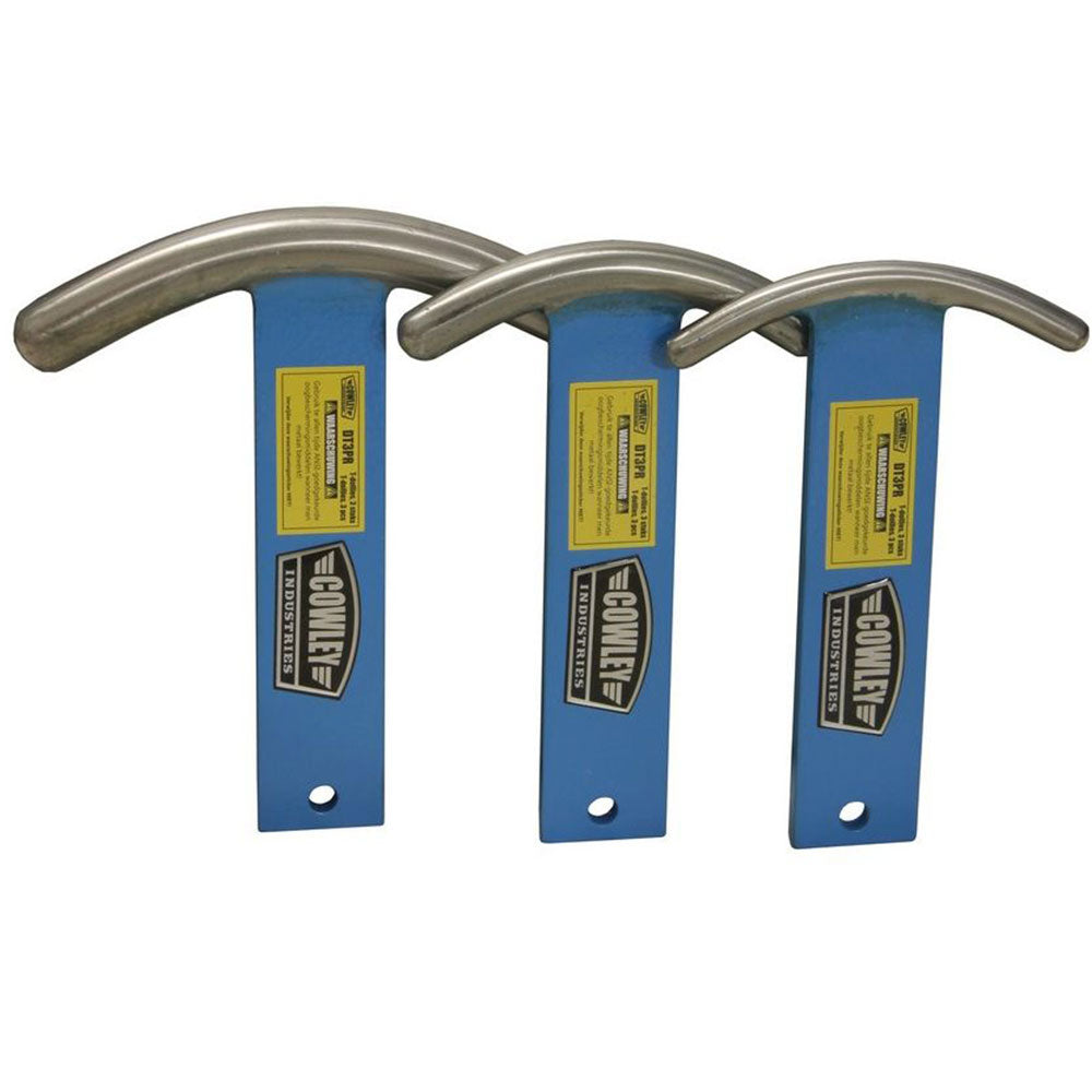 Súprava t-dolly s oblou hlavou na ohýbanie plechu 145–200 mm, 3 kusy