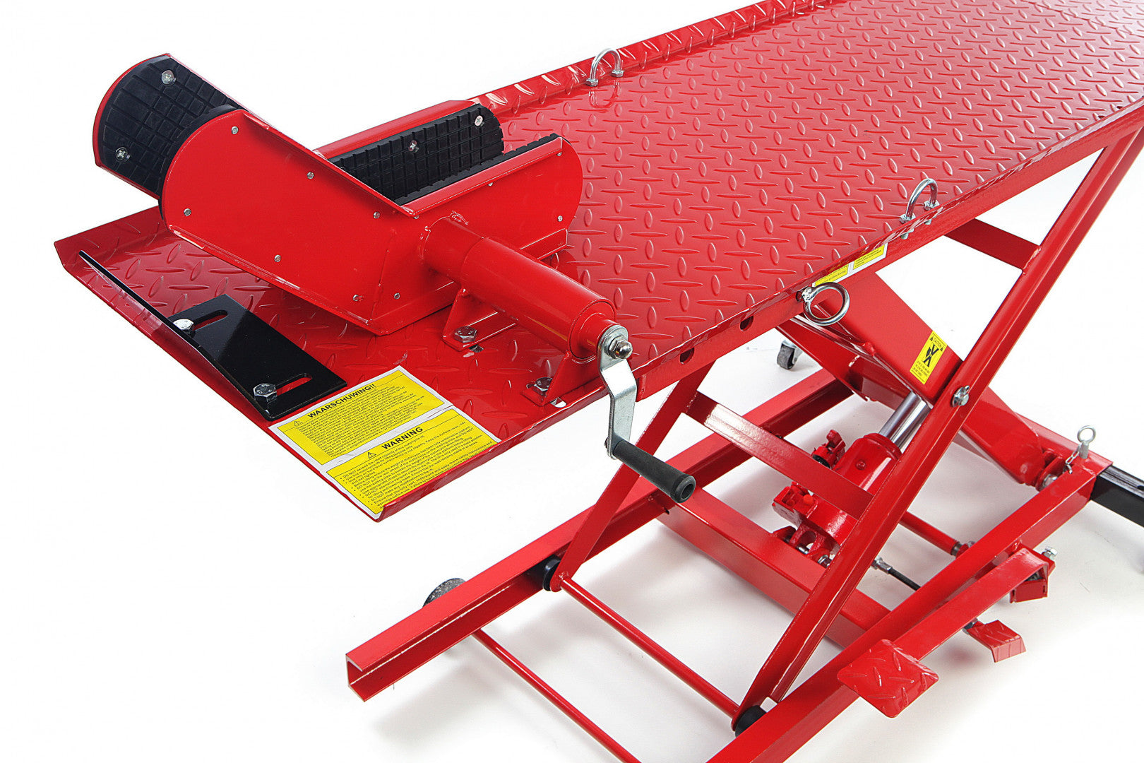 Hydraulický nožnicový zdvihák - zdvíhacia plošina pre motocykle, mopedy, skútre 360kg HBM Machines Holandsko