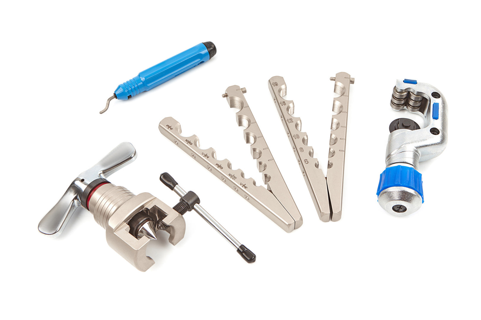 Profesionálna pertlovacia sada na rozšírenie brzdových trubiek - palcový aj metrický systém