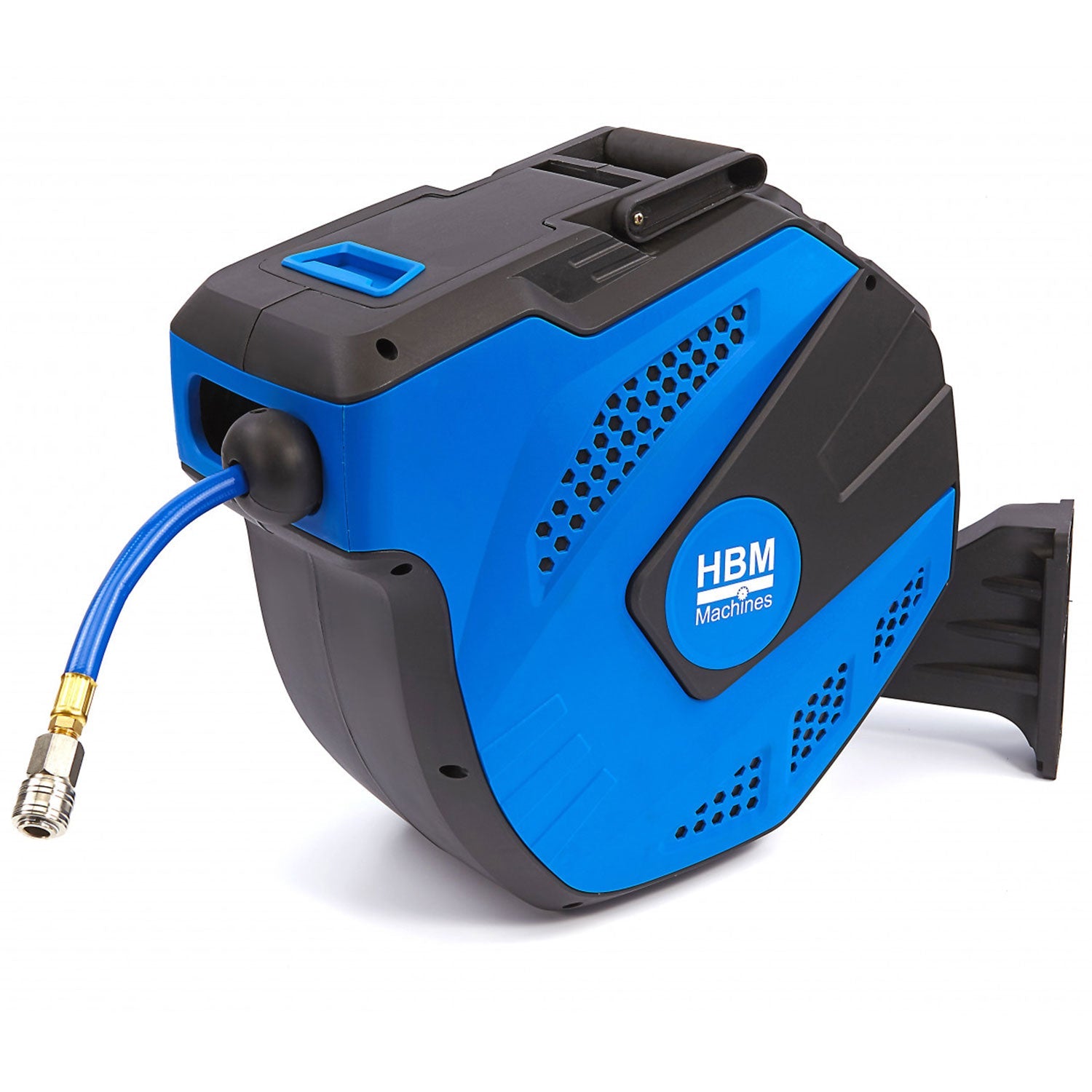 Automatický samonavíjací bubon s pneumatickou hadicou na stlačený vzduch 20m x 10mm HBM Holandsko