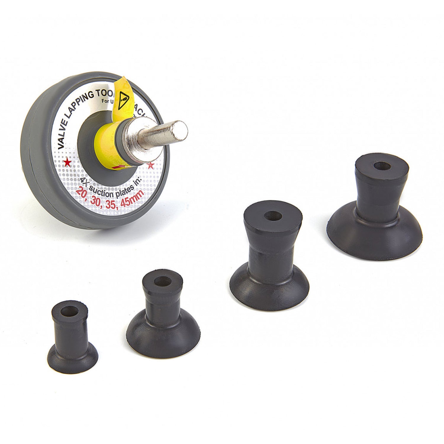 Zariadenie na honovanie ventilov hbm s prísavkami 5 kusov