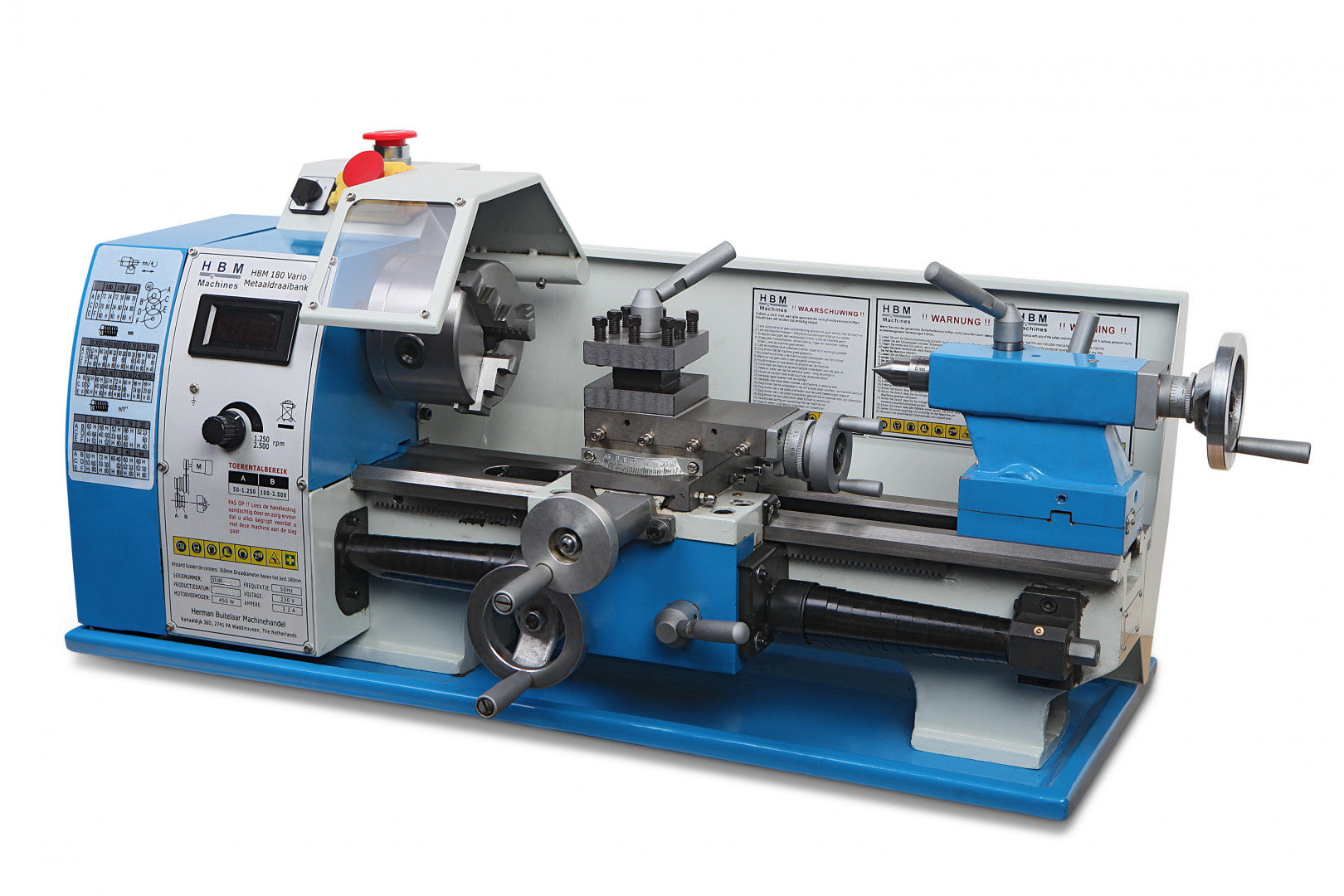 Variabilný kovový sústruh 180