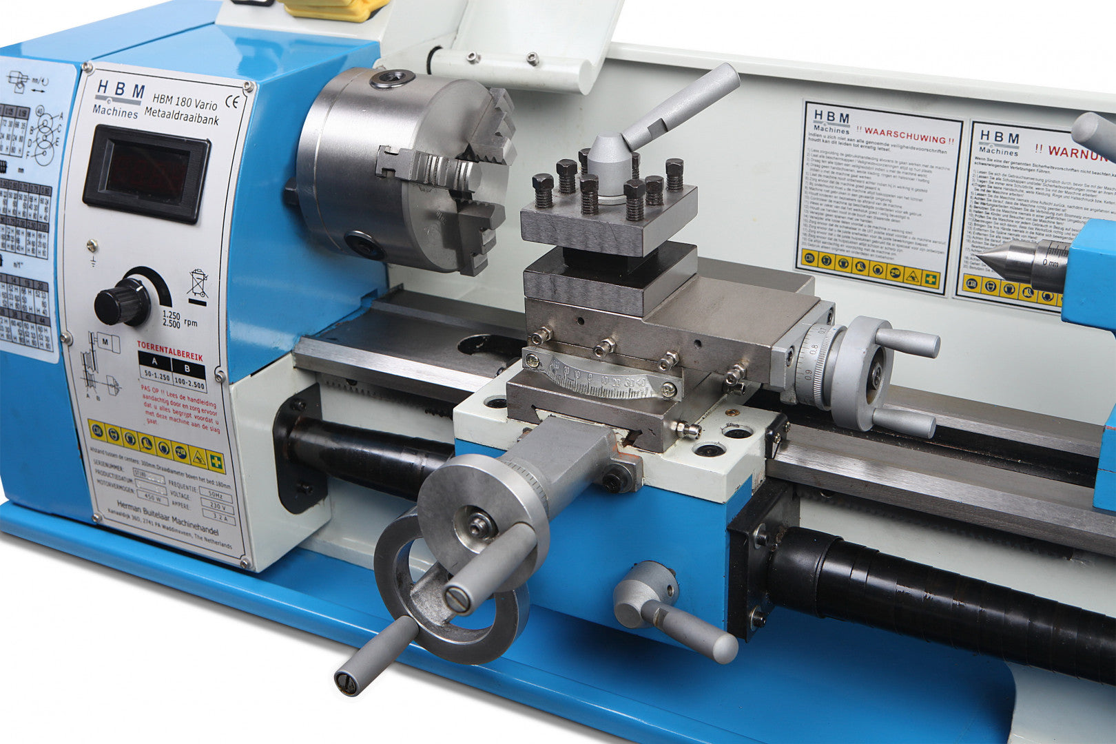 Variabilný kovový sústruh 180