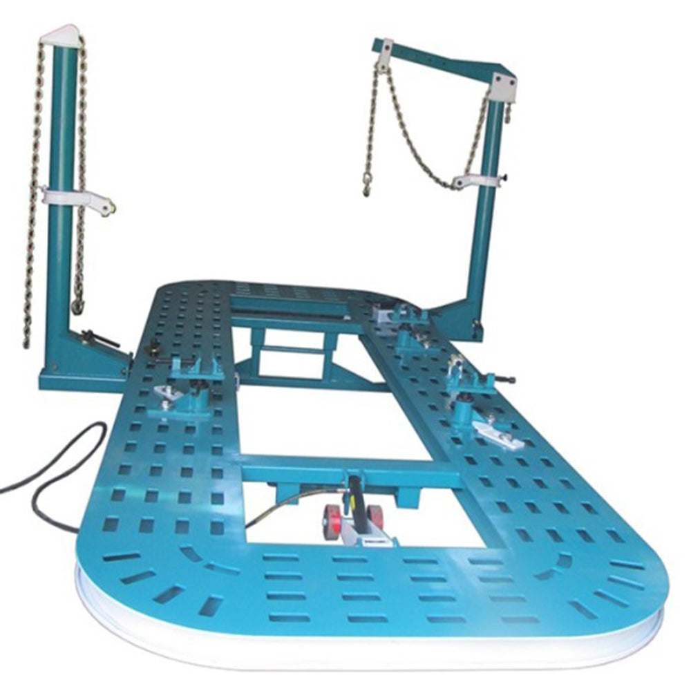 Stojan na manipuláciu s karosériami áut – ťažný dozer