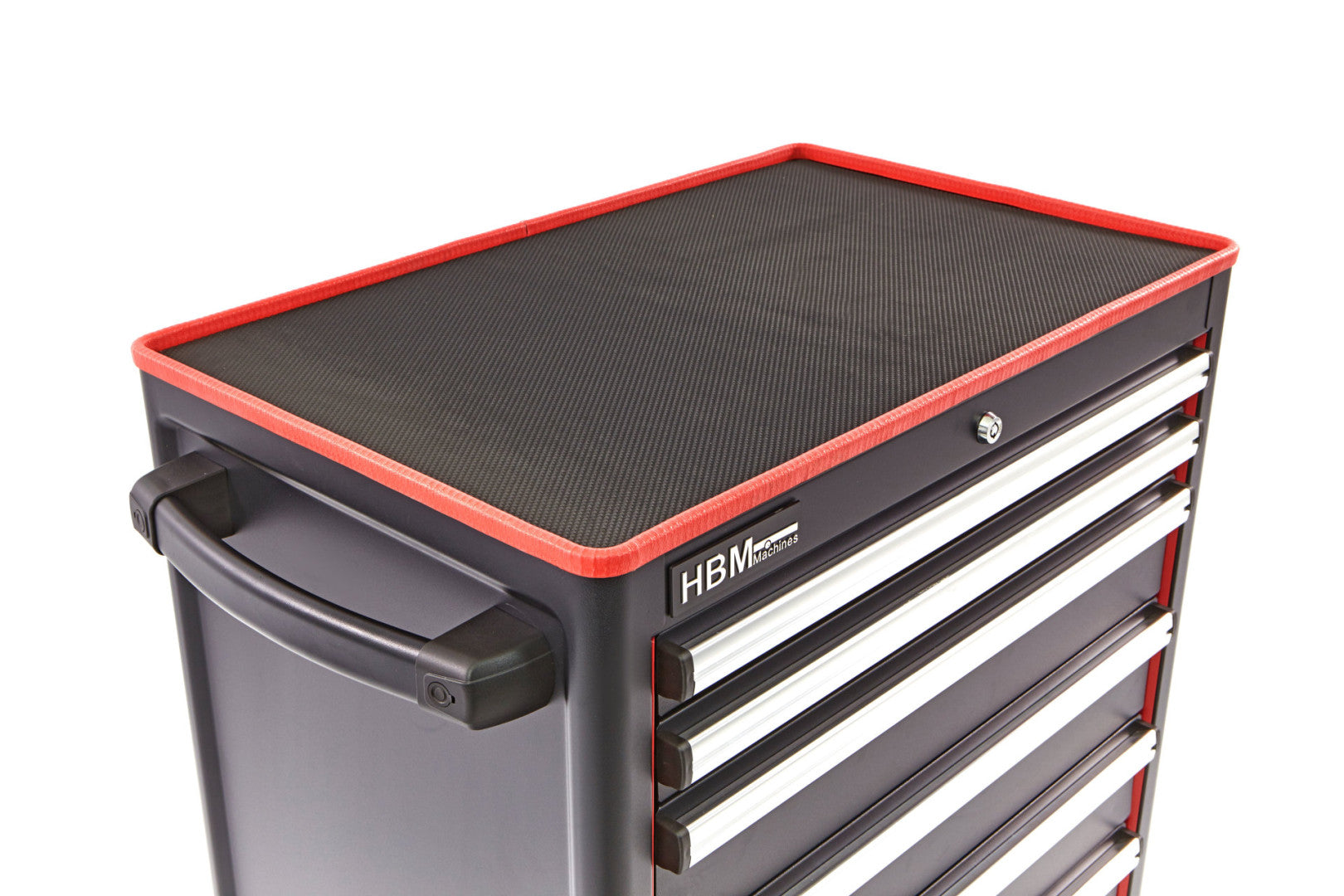 Profesionálna skrinka - vozík na náradie, 7 zásuviek HBM