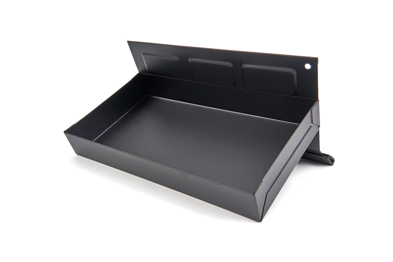 Sada 4ks magnetických políc na vozík na náradie - čierna, bočné usporiadanie, univerzálne, HBM Holandsko