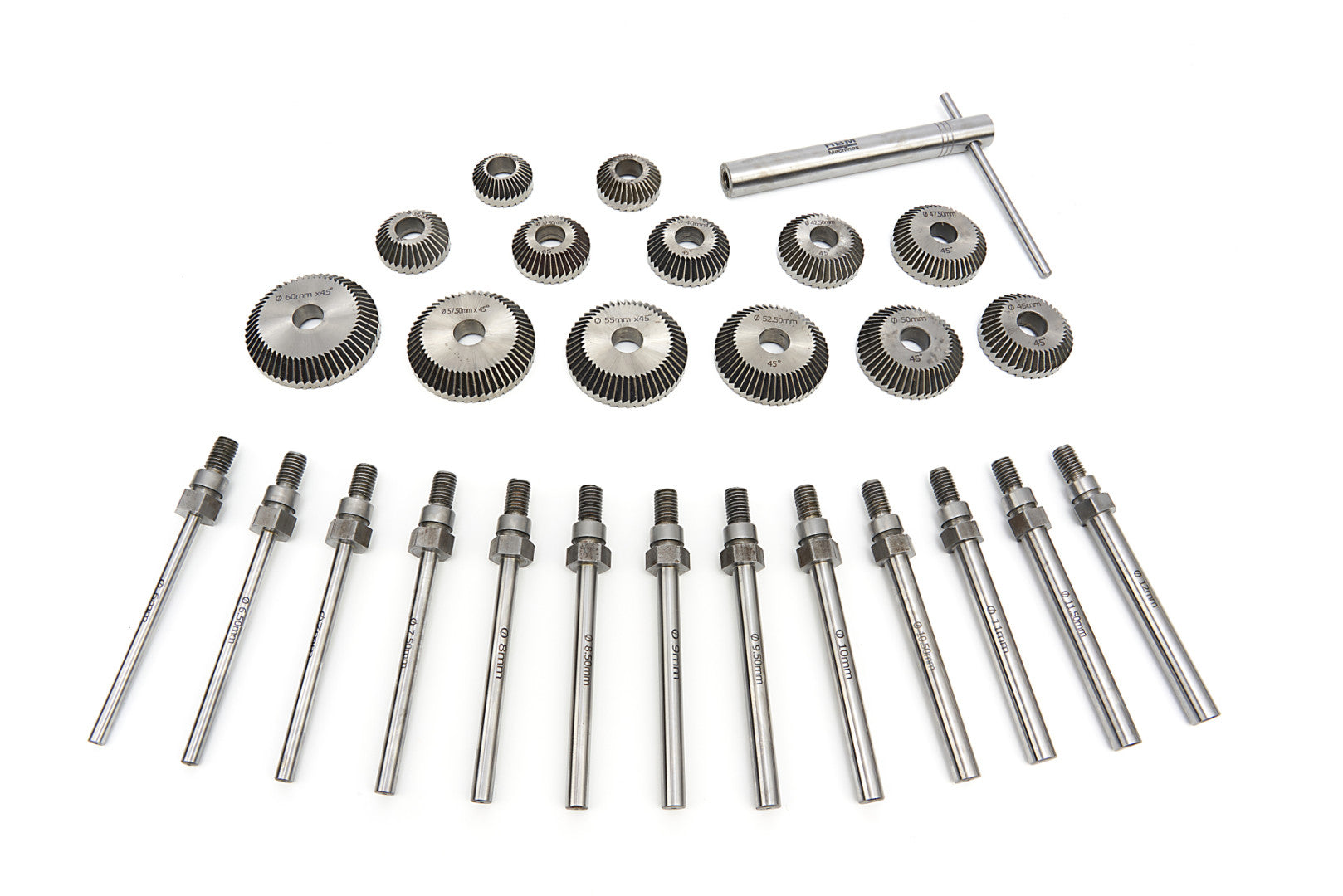 Frézy na sedlá ventilov 13ks