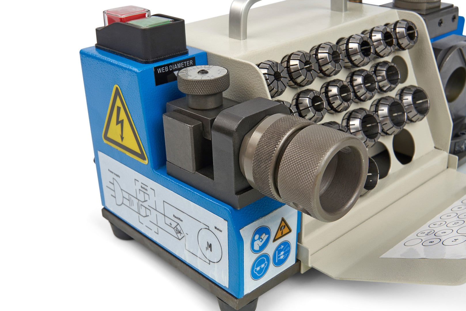 Profesionálna brúska na vrtáky do 20mm