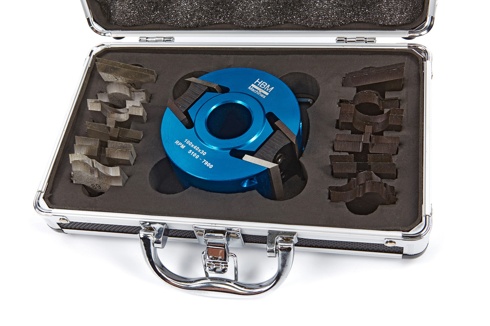 Frézovacia hlava so sadou nožov 100mm