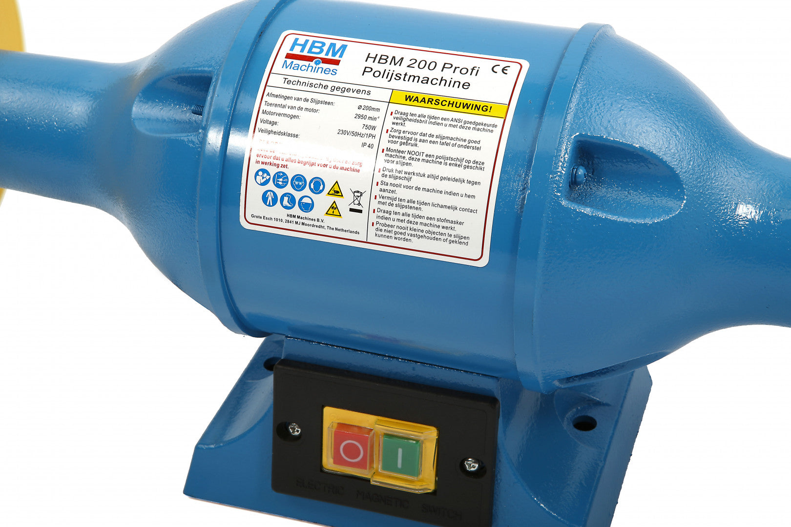 Leštička 200mm HBM