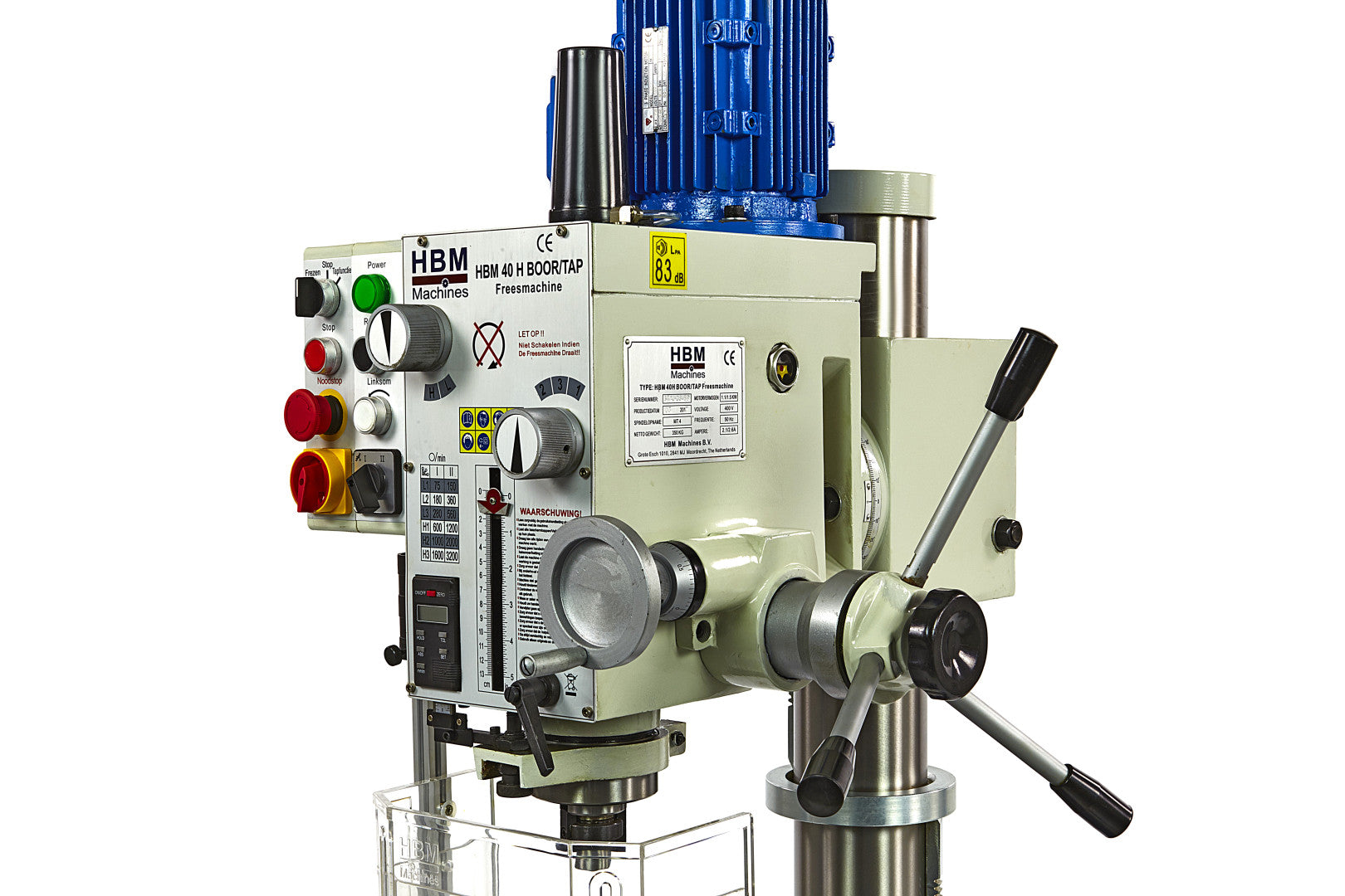 Frézovačka - vŕtačka - závitovačka 40H