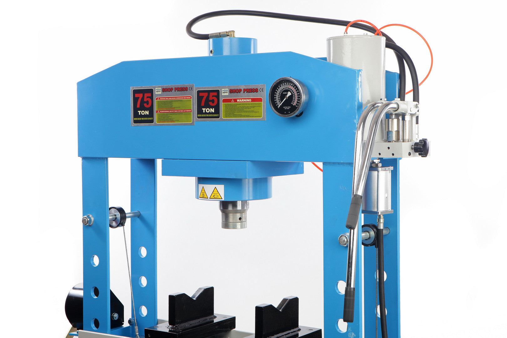 Hydropneumatický lis 75t