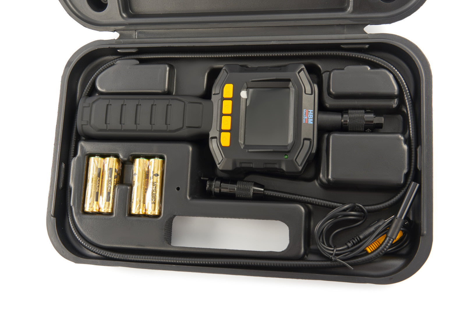 Inšpekčná endoskopická kamera, farebný 2,3'' LCD TFT displej HBM Machines Holandsko