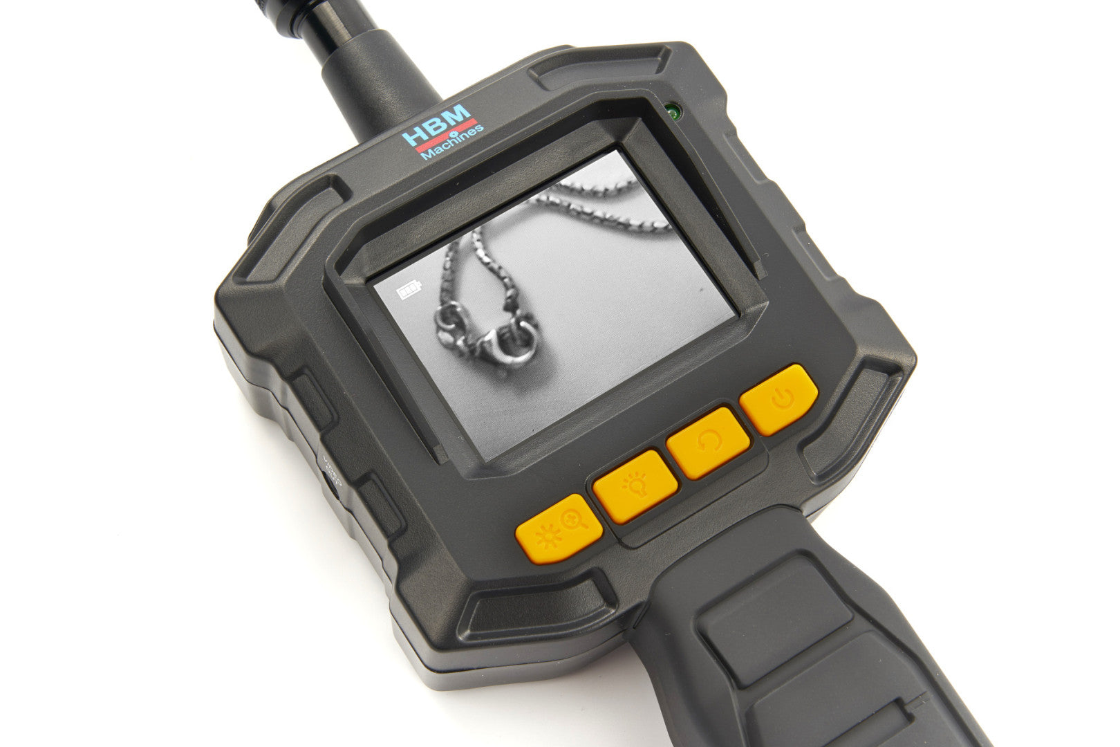 Inšpekčná endoskopická kamera, farebný 2,3'' LCD TFT displej HBM Machines Holandsko