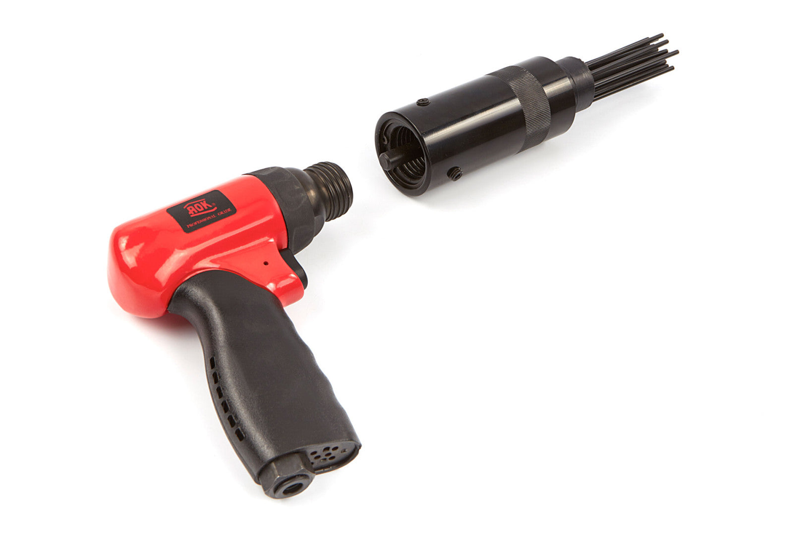 Pneumatický ihlový odhrdzovač - oklepávač, 19 ihiel, AOK