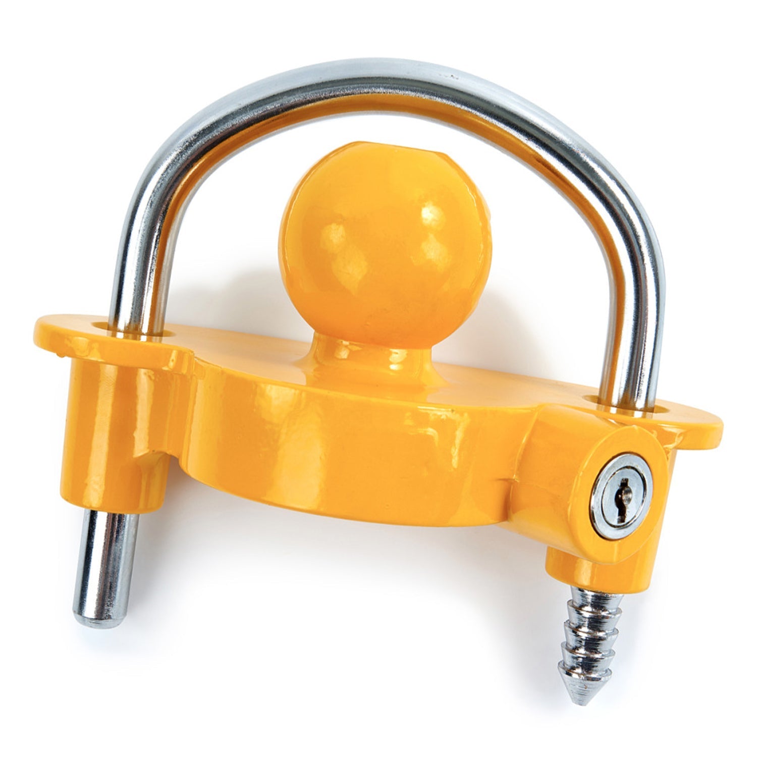 Zámok proti krádeži na spojku prívesu a karavanu