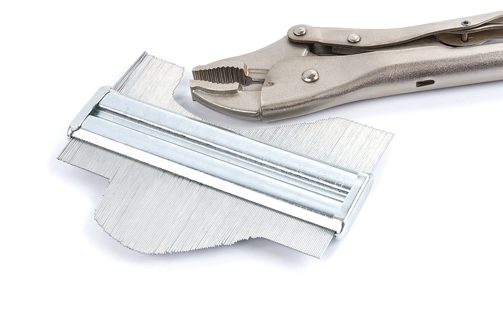 Oceľová obrysová šablóna profesionálna 150mm